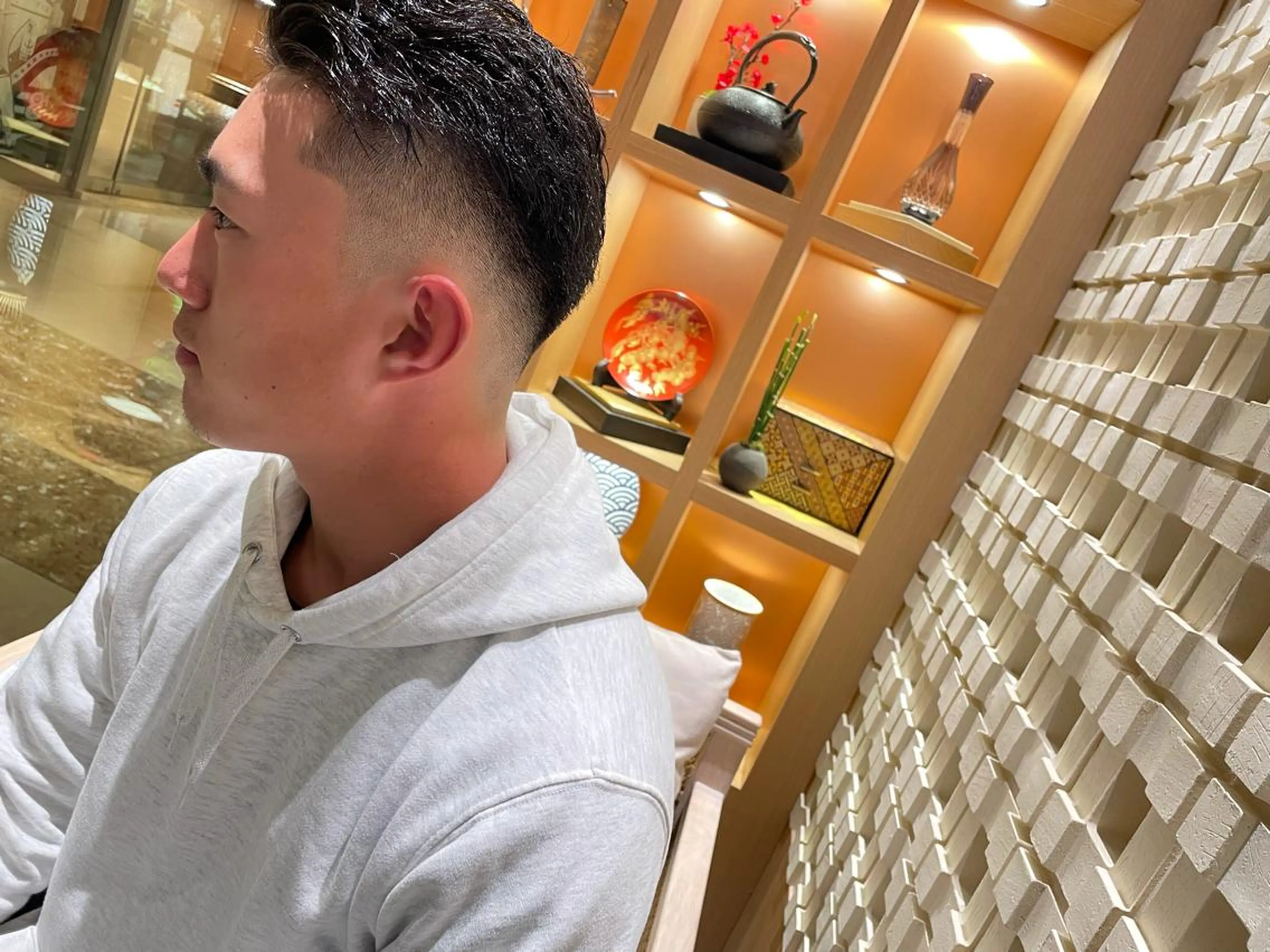 ショート ヒロ銀座バーバーショップ広島本店所属・中越 仁一郎のヘアスタイル