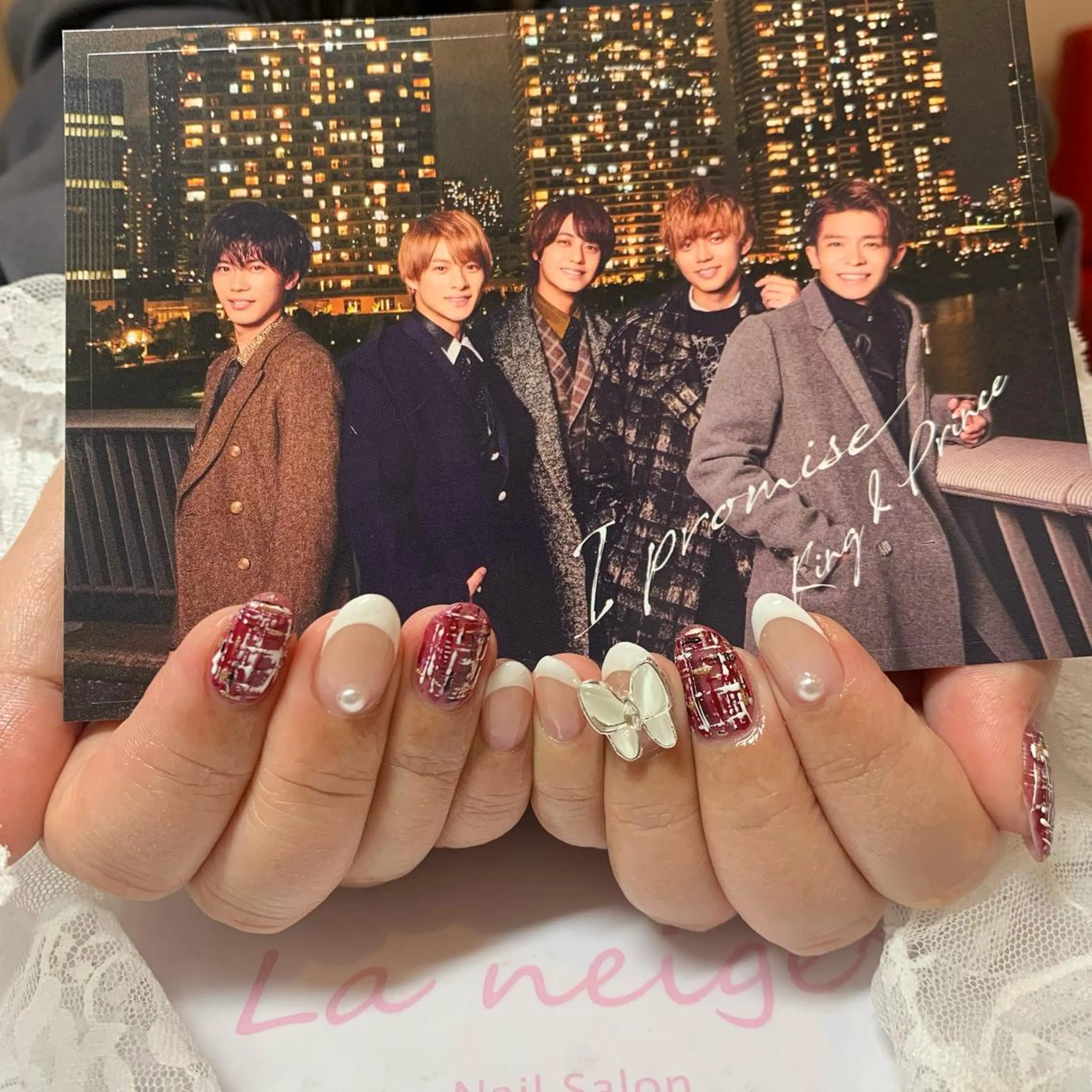 ネイル ハンドネイル La neige* yuki 🥯🍑のネイルデザイン