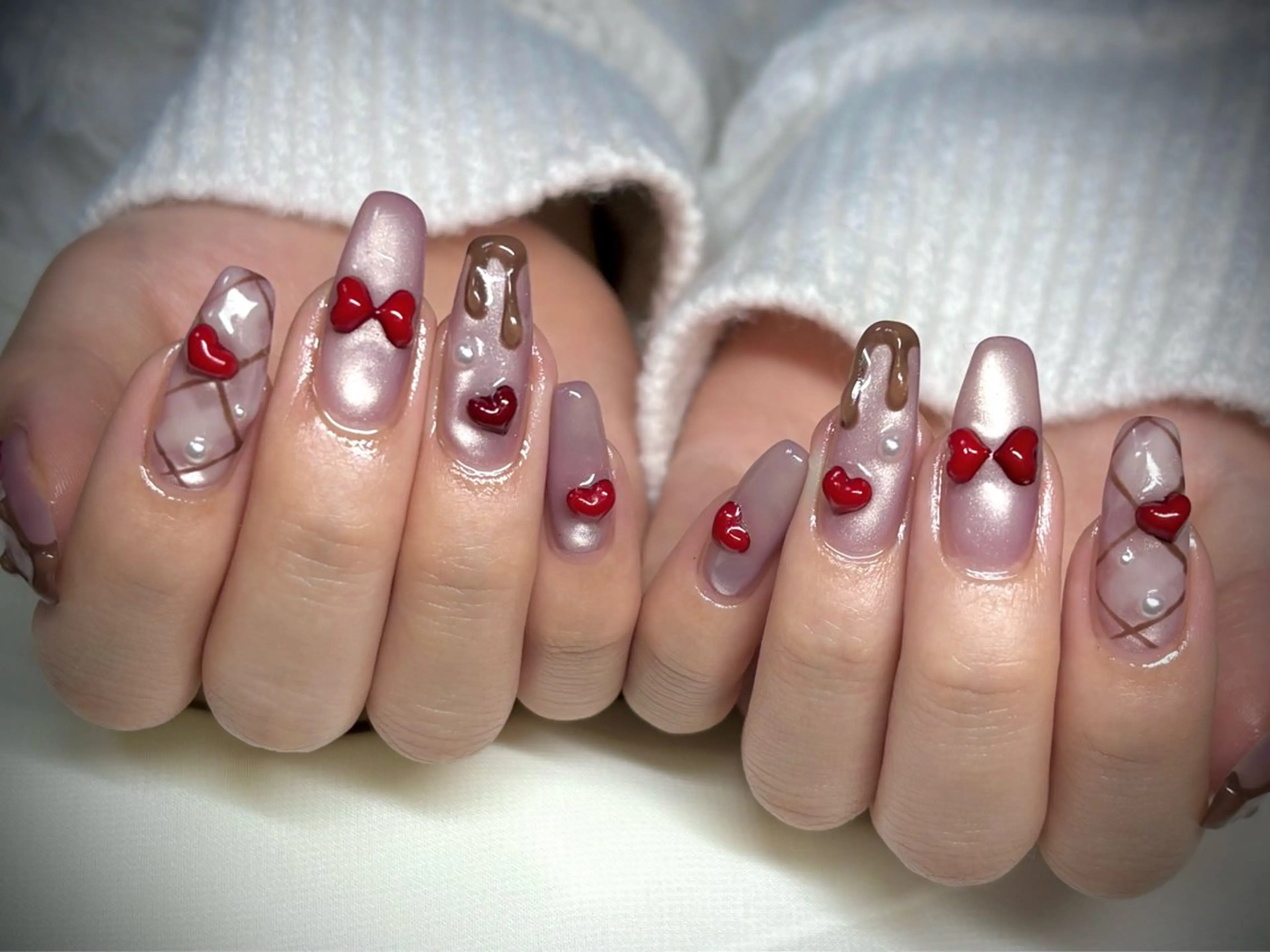 ネイル ハンドネイル Nail salon Cielel⟡Ayaのネイルデザイン