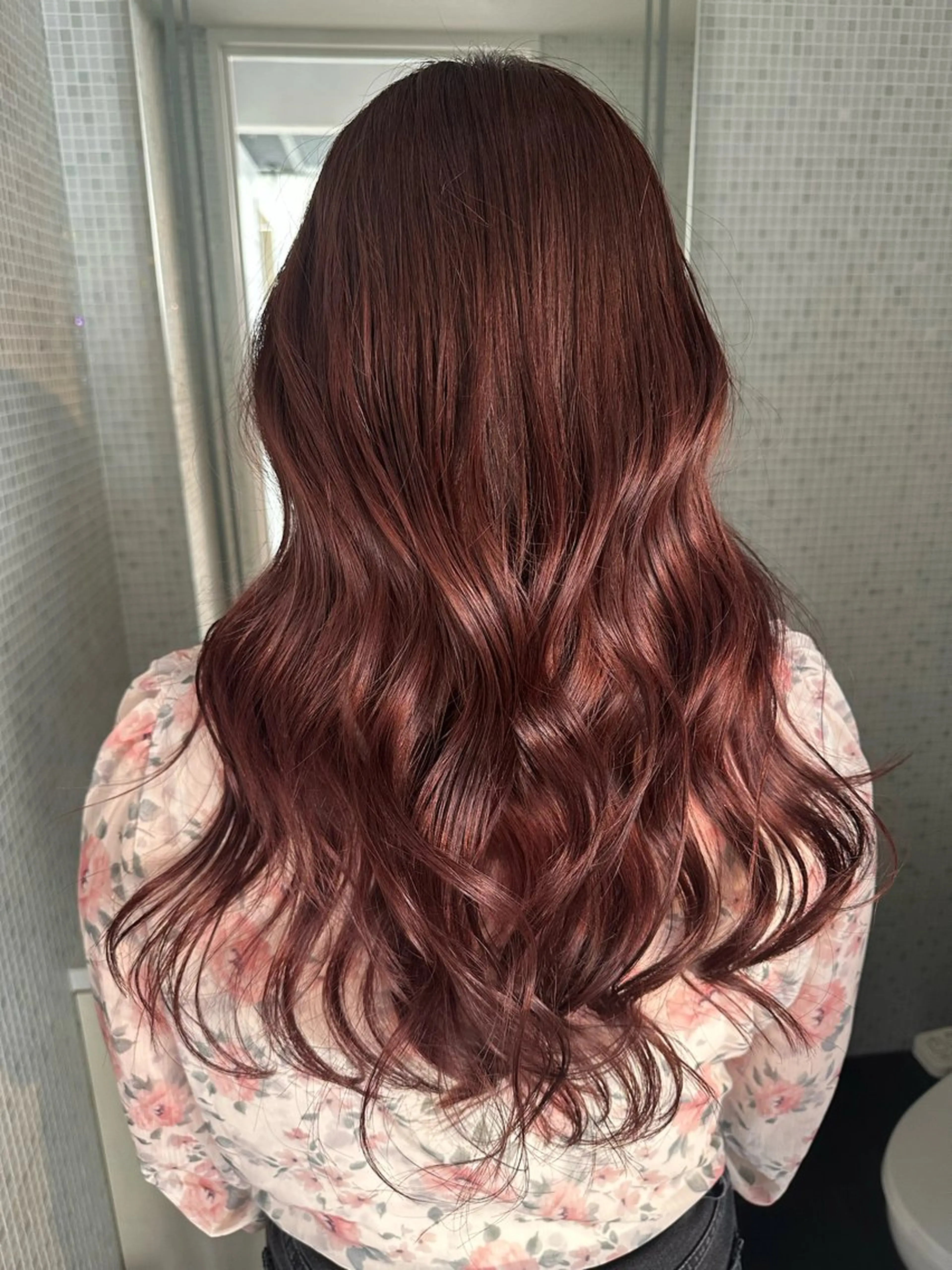 ロング カラー ヘアアレンジ トリートメント ヘアセット MIYU/ニュアンス /艶カラーのヘアスタイル