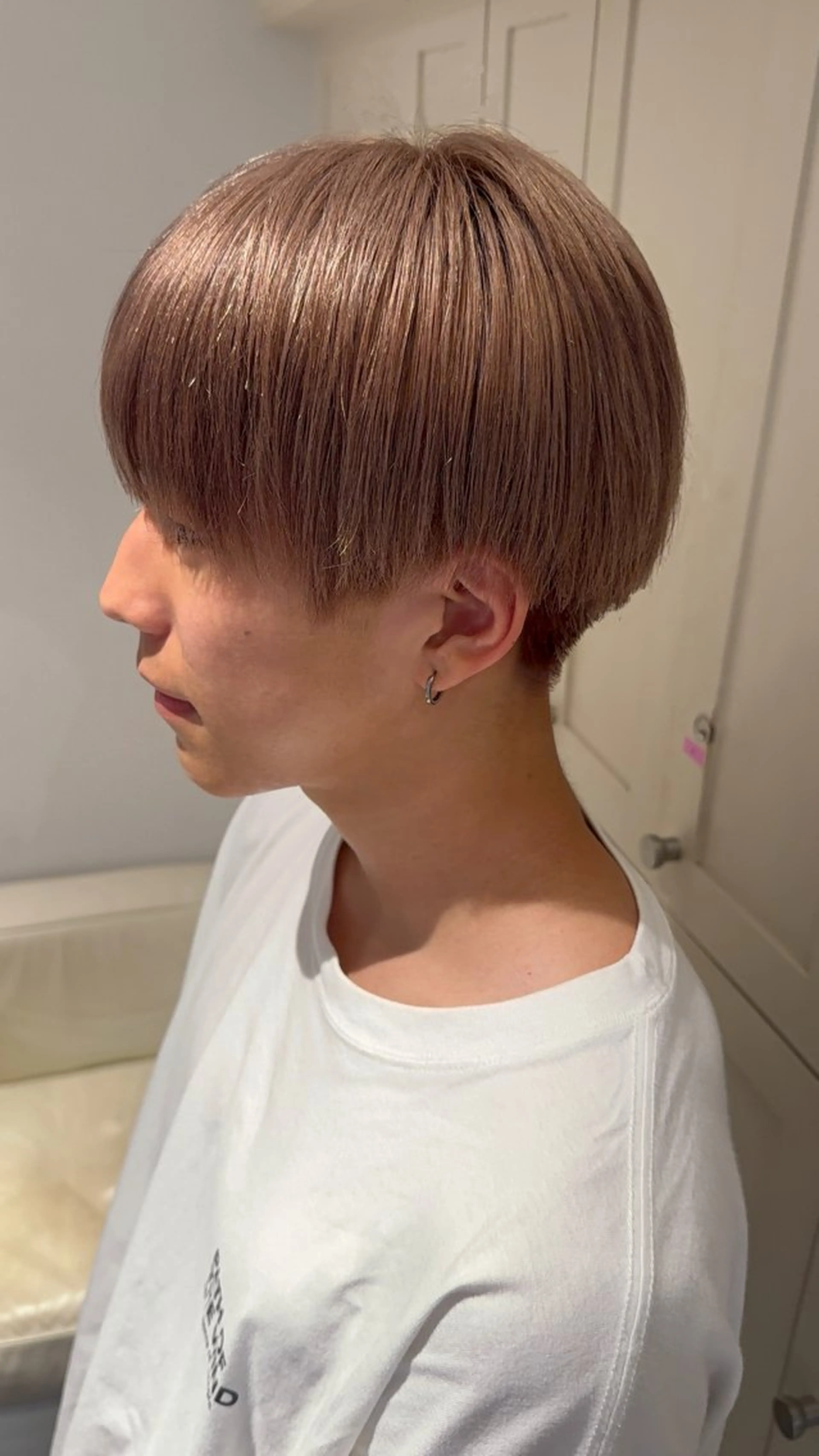 カラー メンズ ブラウンカラー ヘアカラー Beleza Shibuya所属・ハイトーン美容師 🤍のあ🤍のヘアスタイル