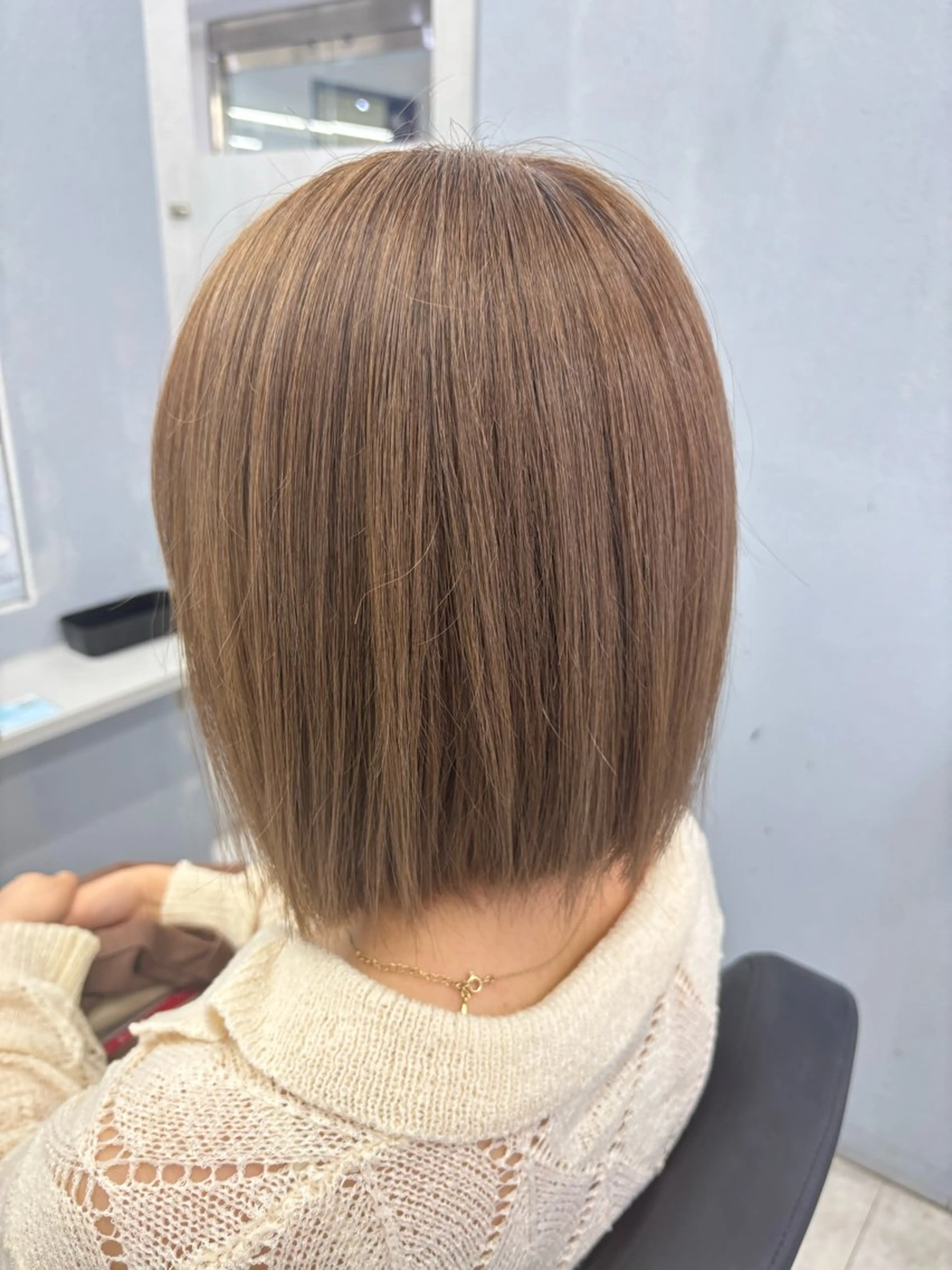 カラー 透明感♡くすみカラー shiori/小岩のヘアスタイル