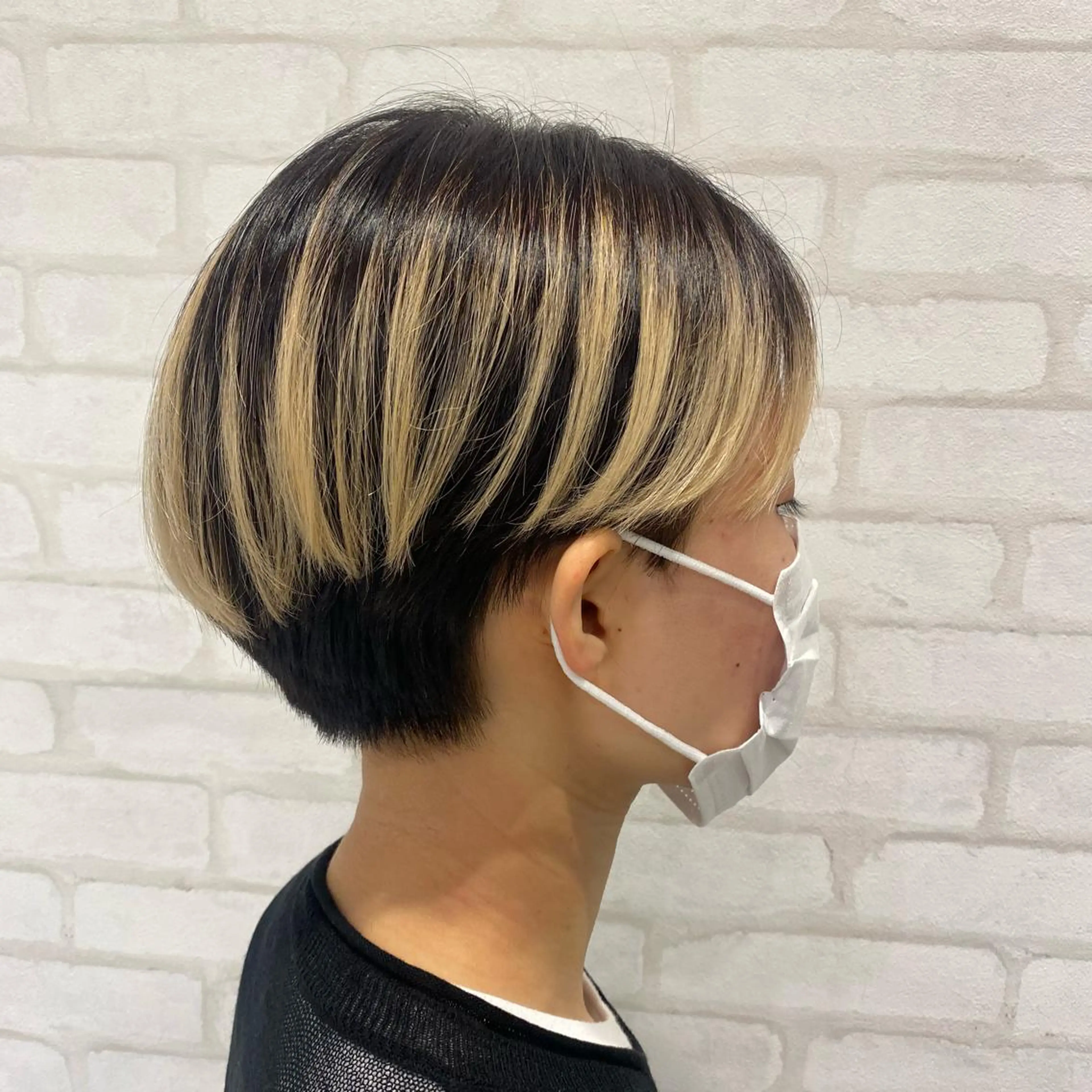 ショート カラー ノンダメージサロンBonheur銀座並木通り店所属・ULTOWA/銀座 ERIのヘアスタイル