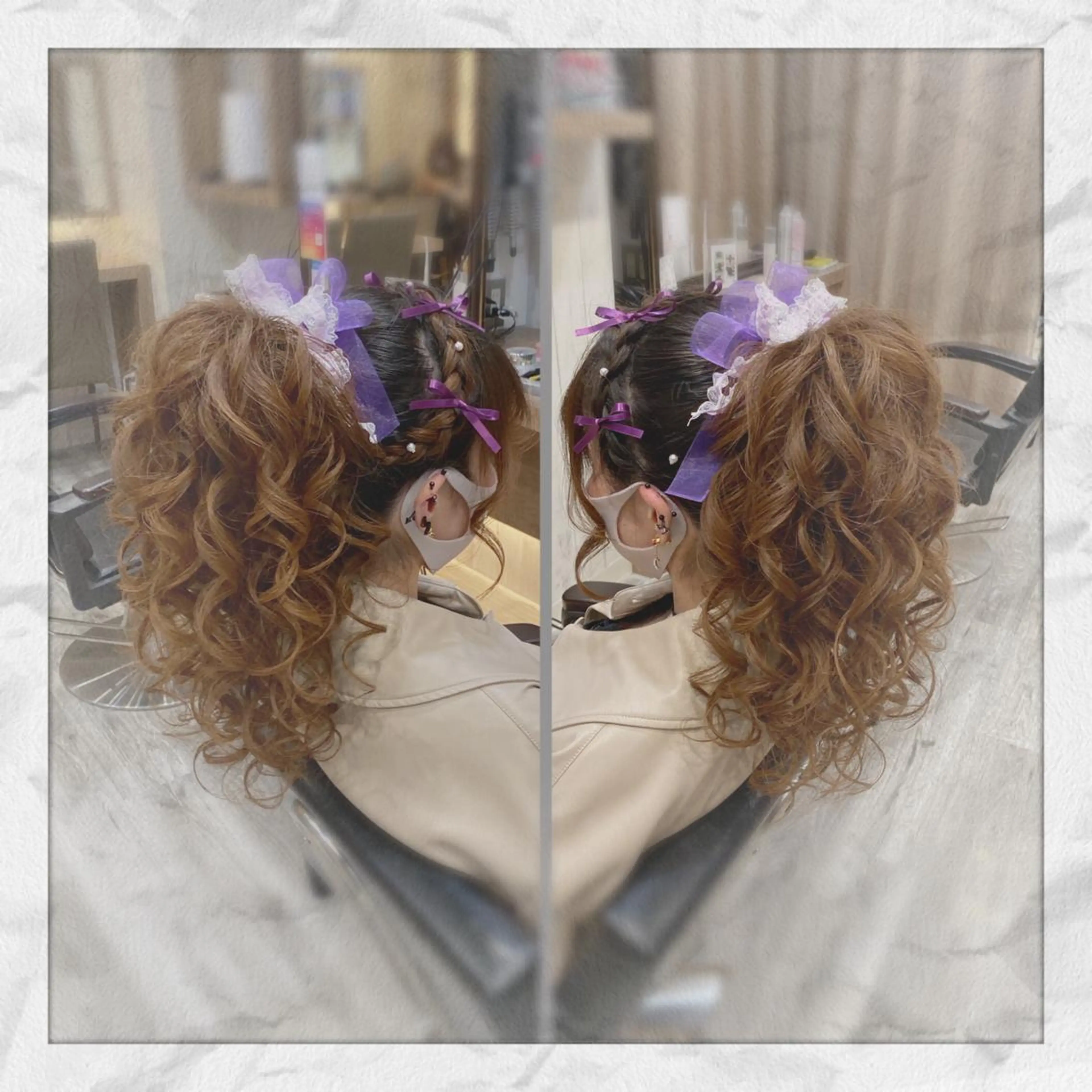 ロング ヘアアレンジ ヘアセット ヘアセット/着付け 𓇼 松本 夏美𓇼のヘアスタイル