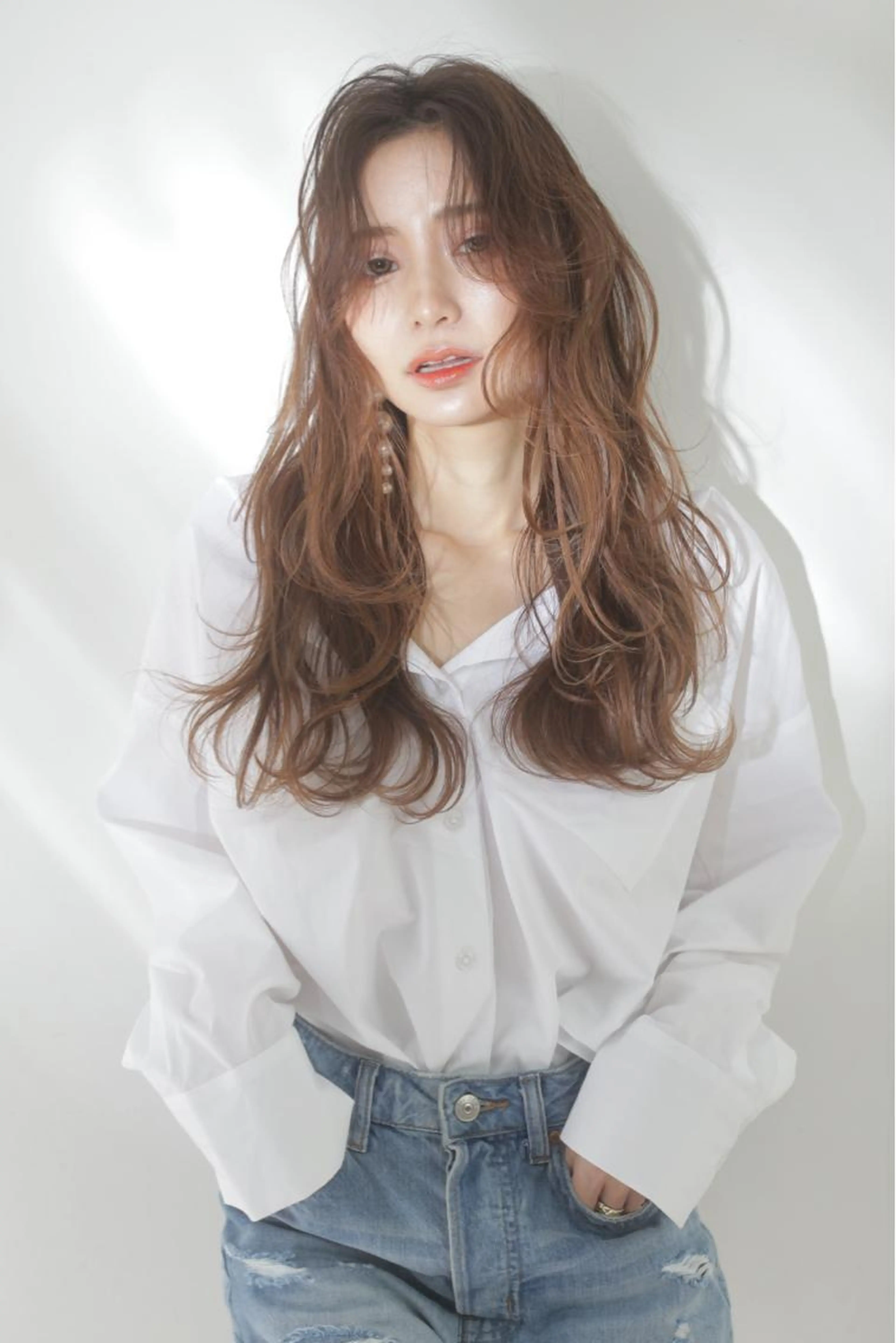 似合わせカット＋艶カラーの写真