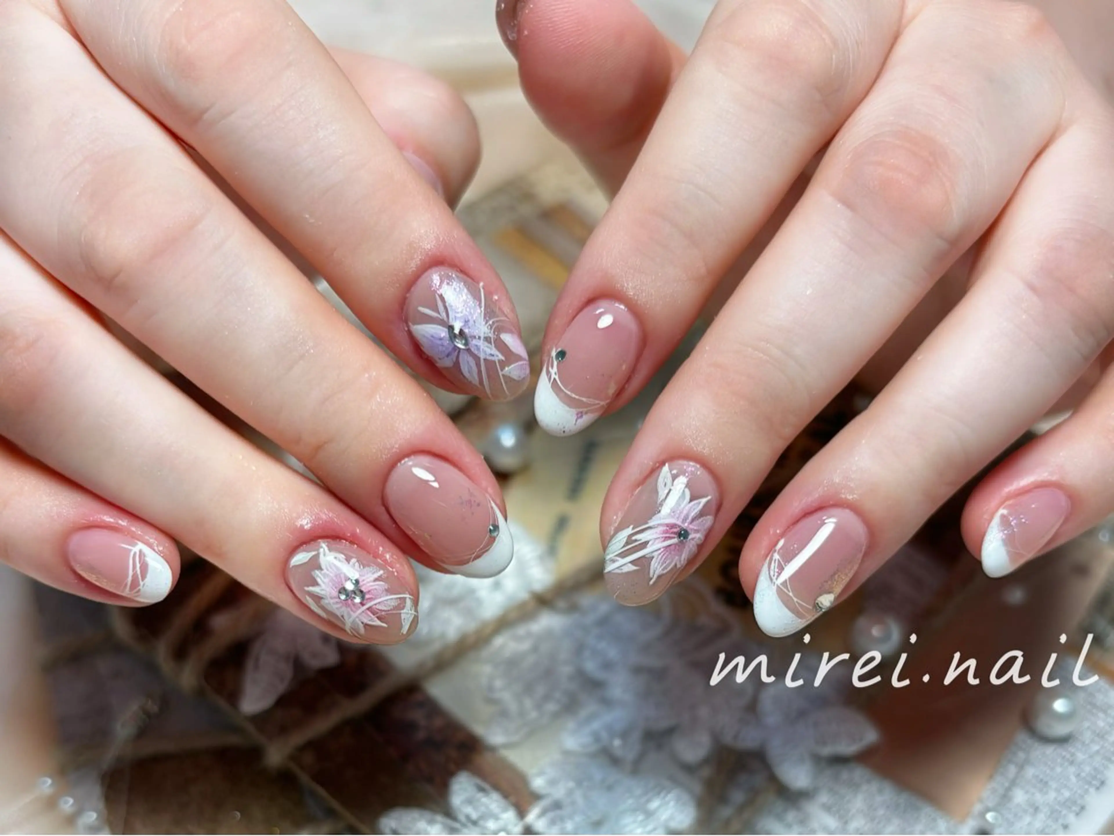 ネイル mirei‘nail所属・jade.vase ミレイのネイルデザイン