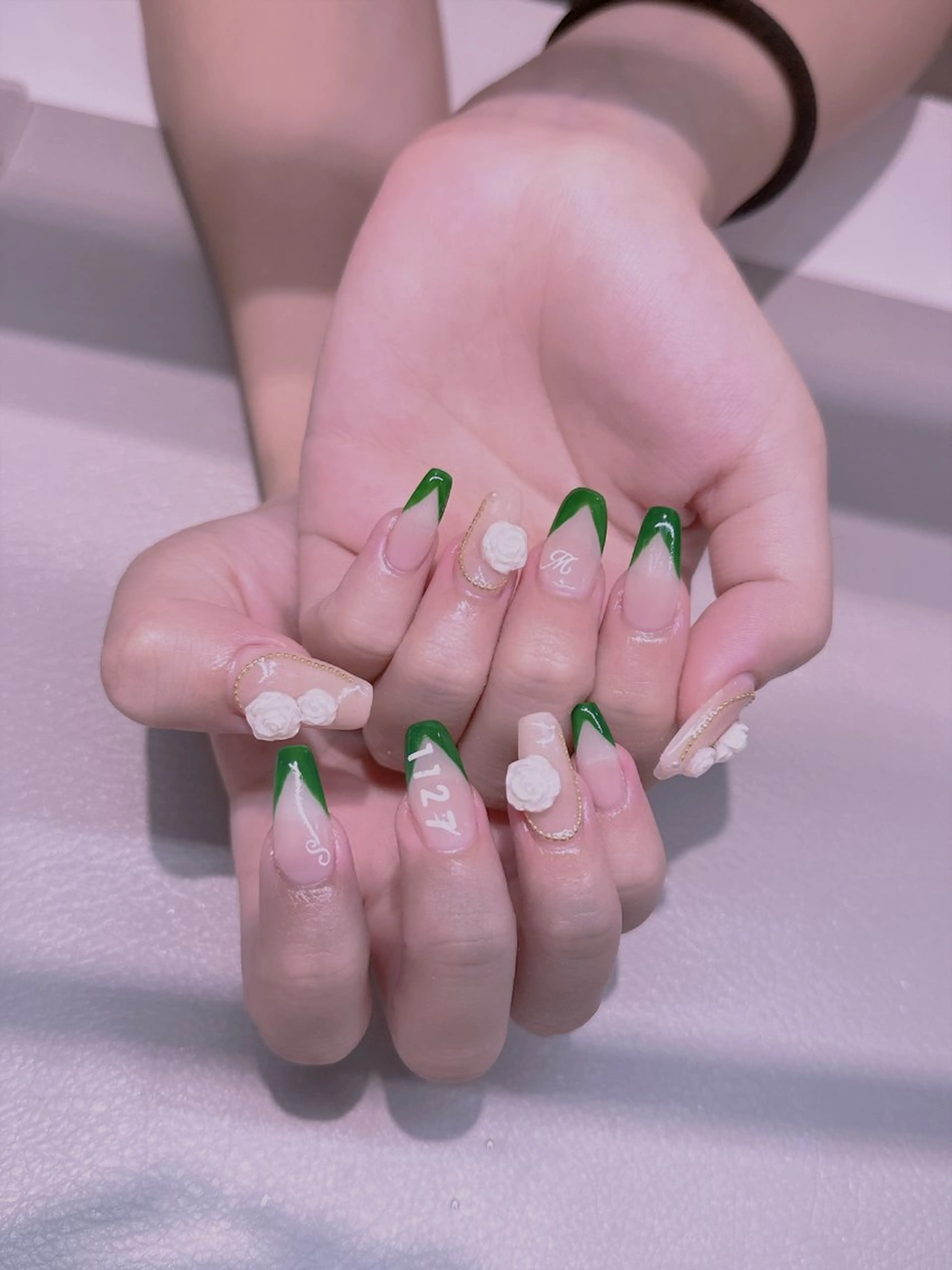 ネイル 長さだし専門店 M2　rikaのネイルデザイン