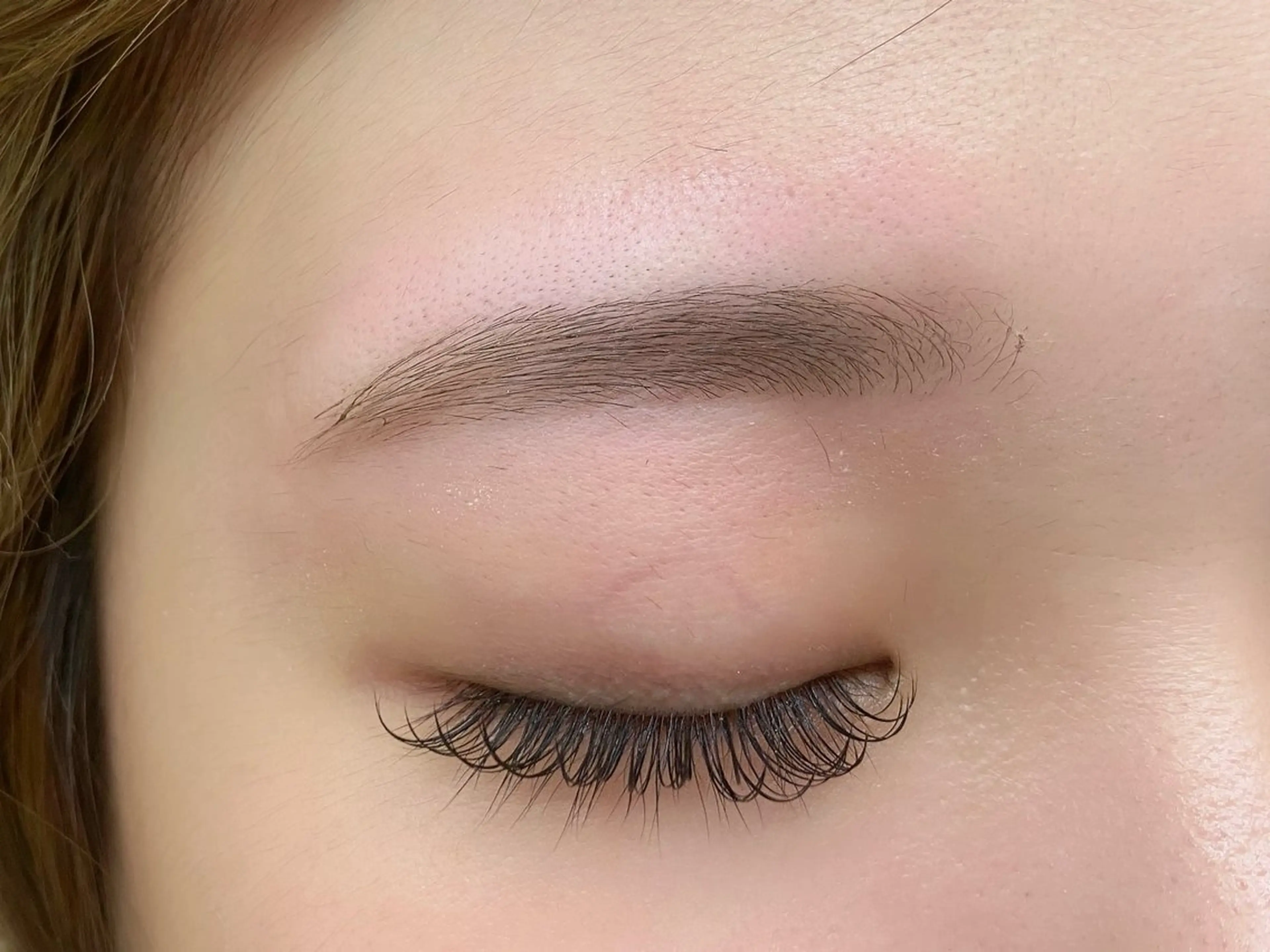 🍑美眉WAX☆骨格に合わせたアイブロウ🍑（毛量調節、眉カット込）の写真