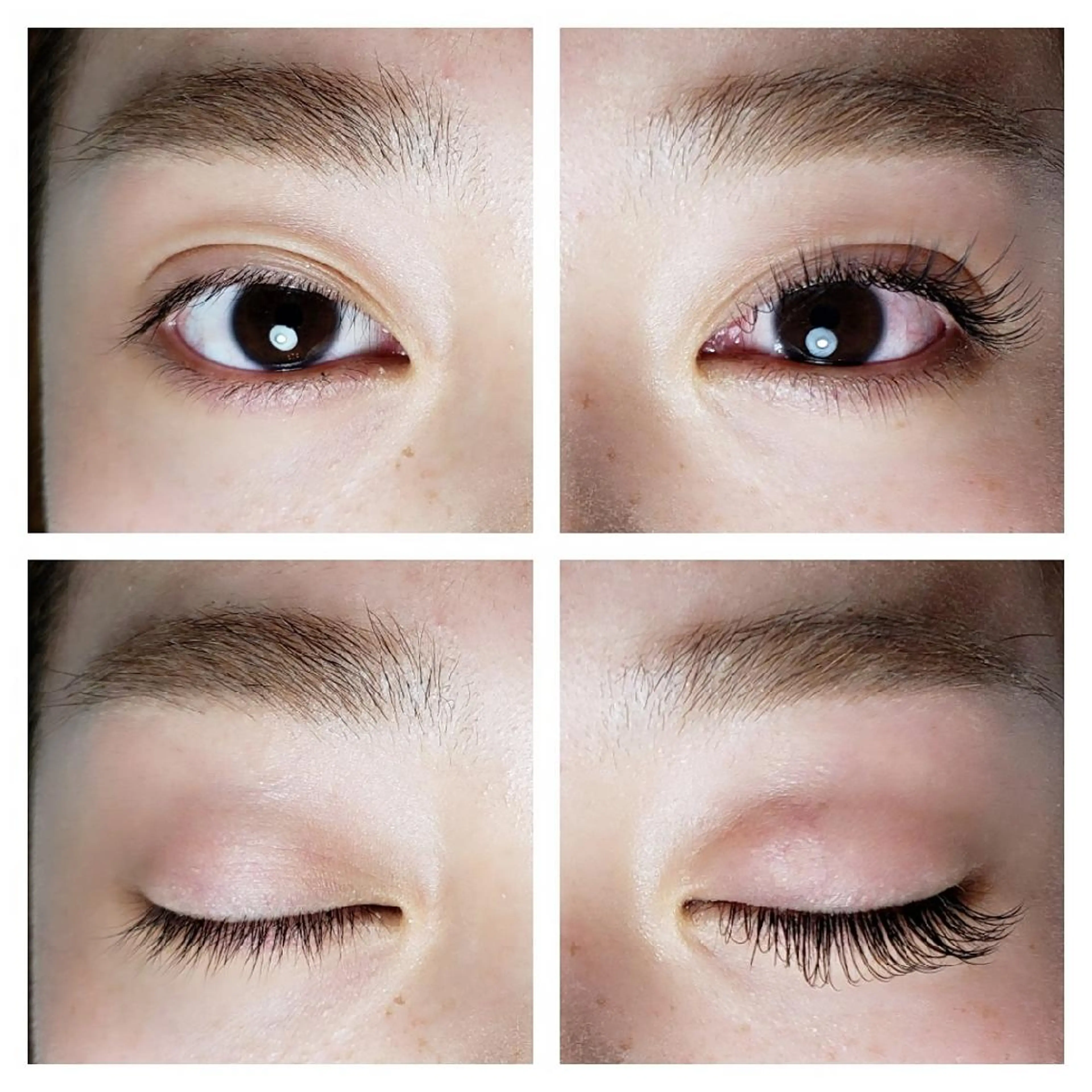 マツエク・マツパ Cカール キュート Rouge ・ K  　のマツエク・マツパデザイン