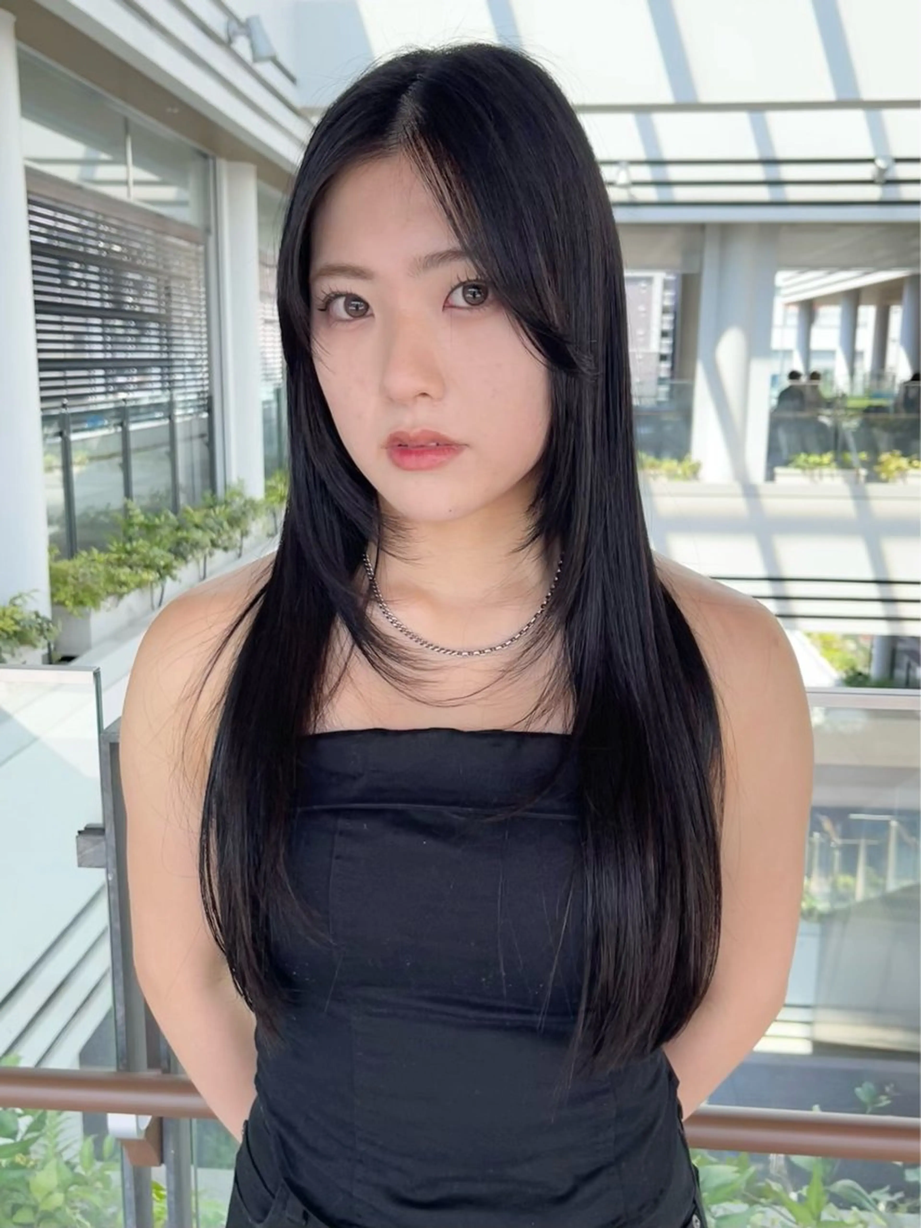 ロング 園田 渉 ◤SHIKIO◢のヘアスタイル