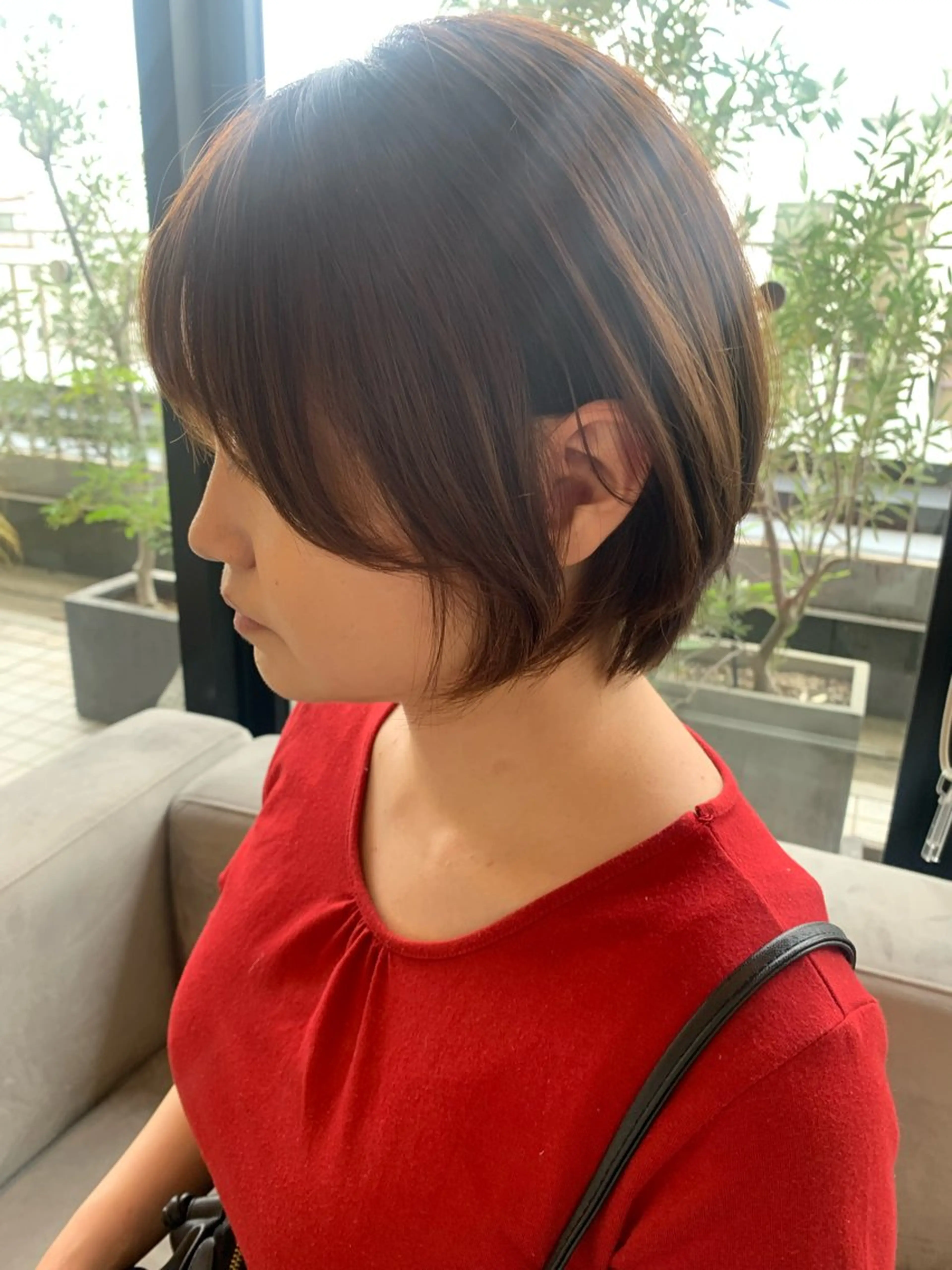 ショート カラー ミニモ限定メニュー 公開中ラシェンテのヘアスタイル