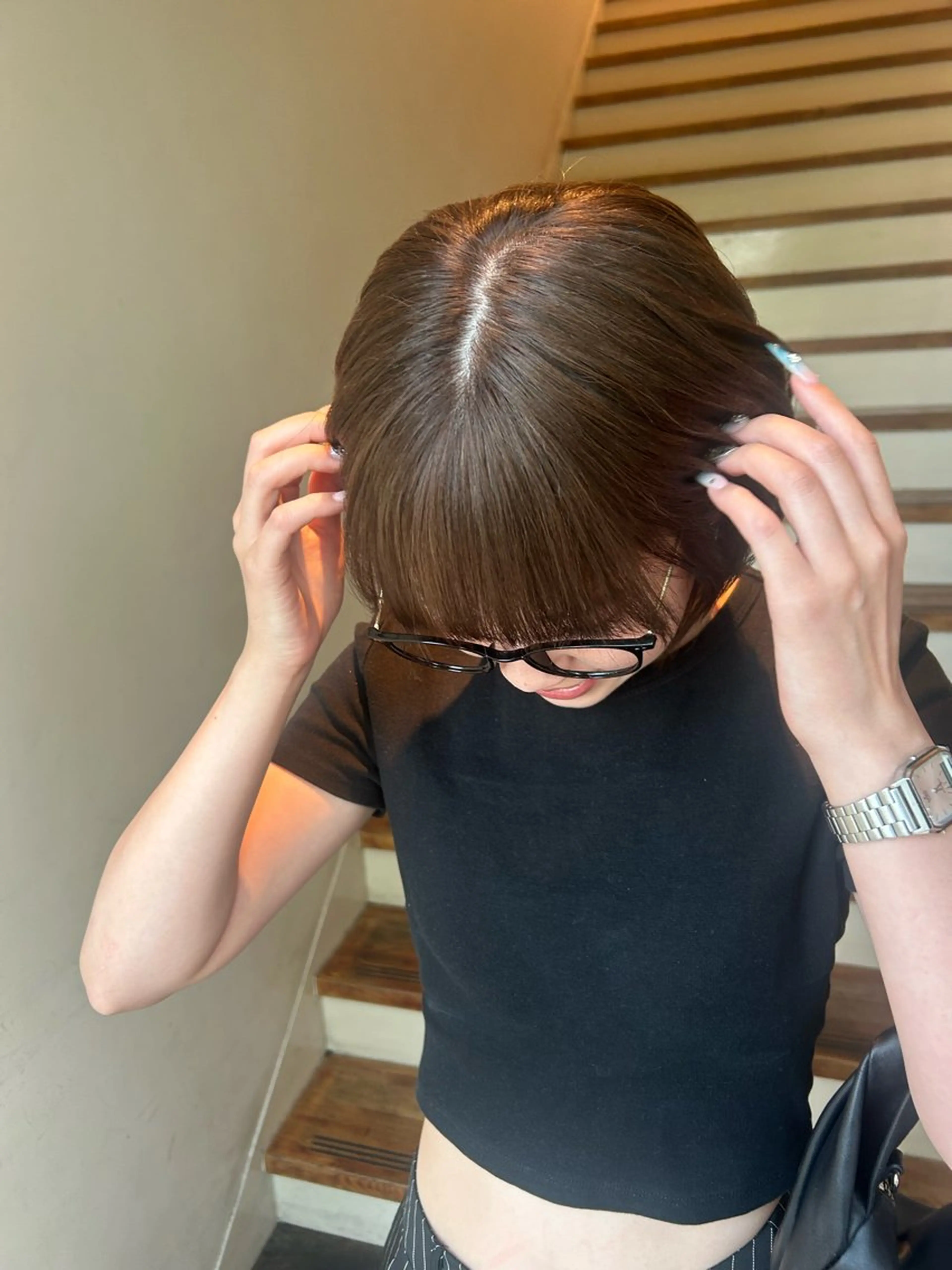 似合わせカット+透明感カラー+クイックTR .*・゚【ご新規様限定20%オフ】の写真