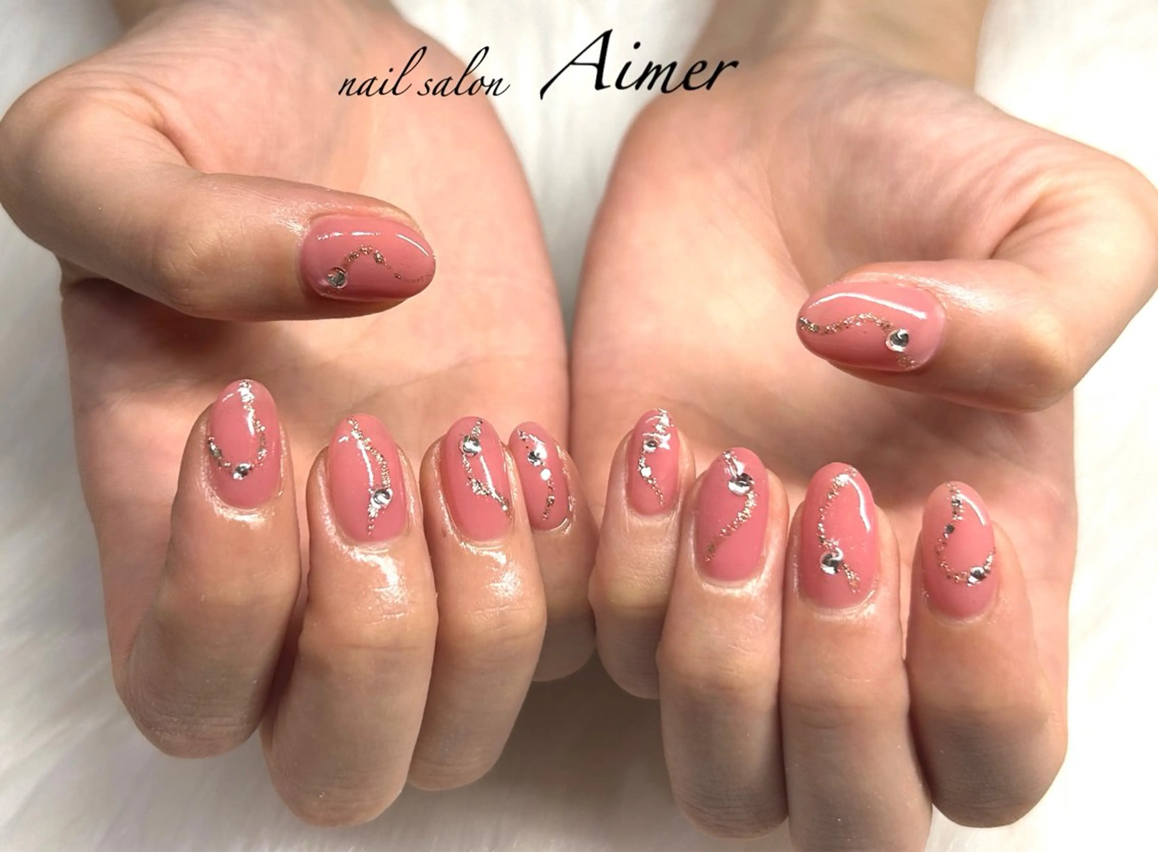 ネイル ハンドネイル nail salon Aimerのネイルデザイン