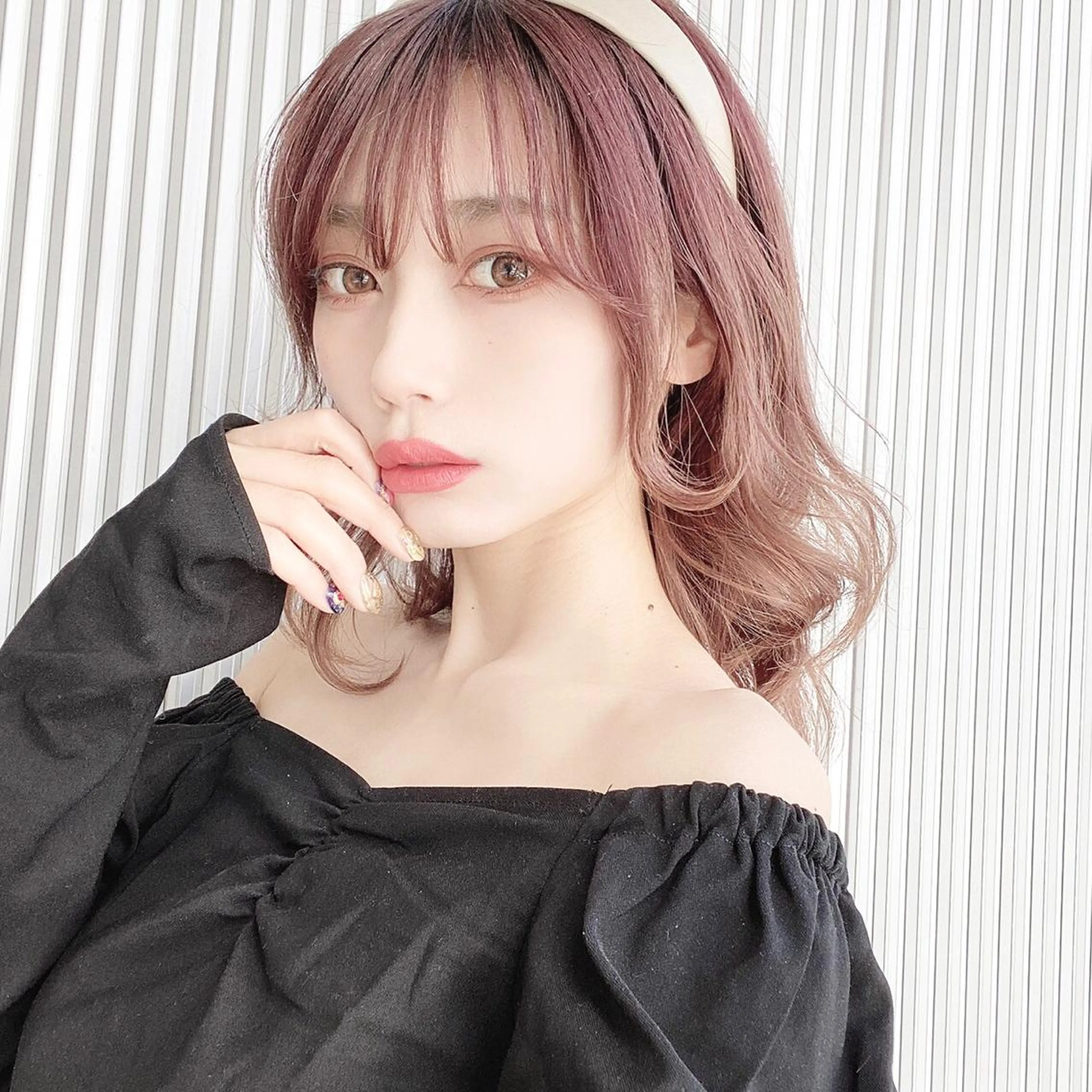 ミディアム ハイライト 髪質改善 レイヤーカット 志木駅1分☆髪質改善 ミニモ限定特別割引✨のヘアスタイル