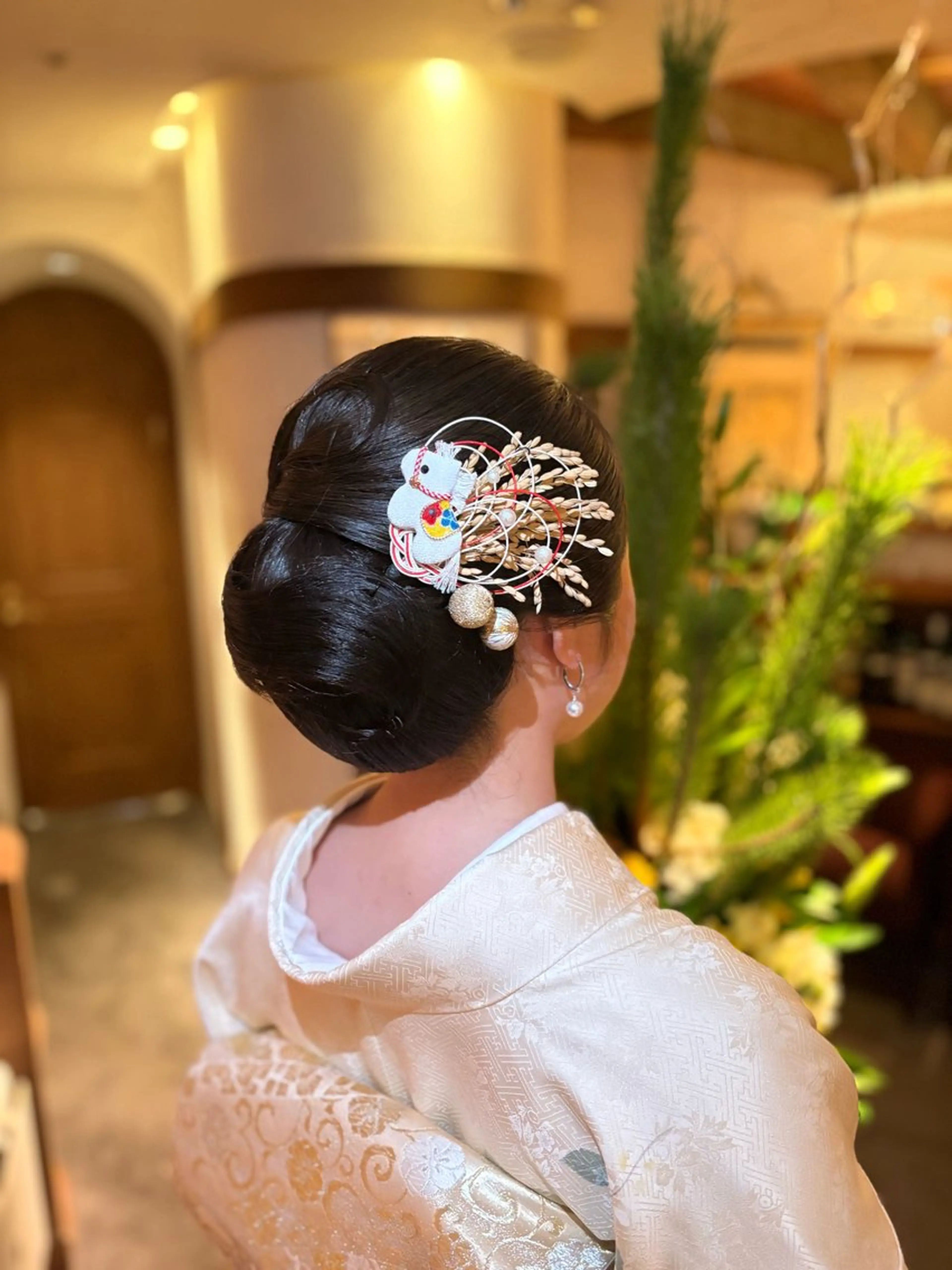 【新春キャンペーン🌸ホステスさん限定】16:00​〜​18:00まで🌿似合わせ和髪スタイルの写真