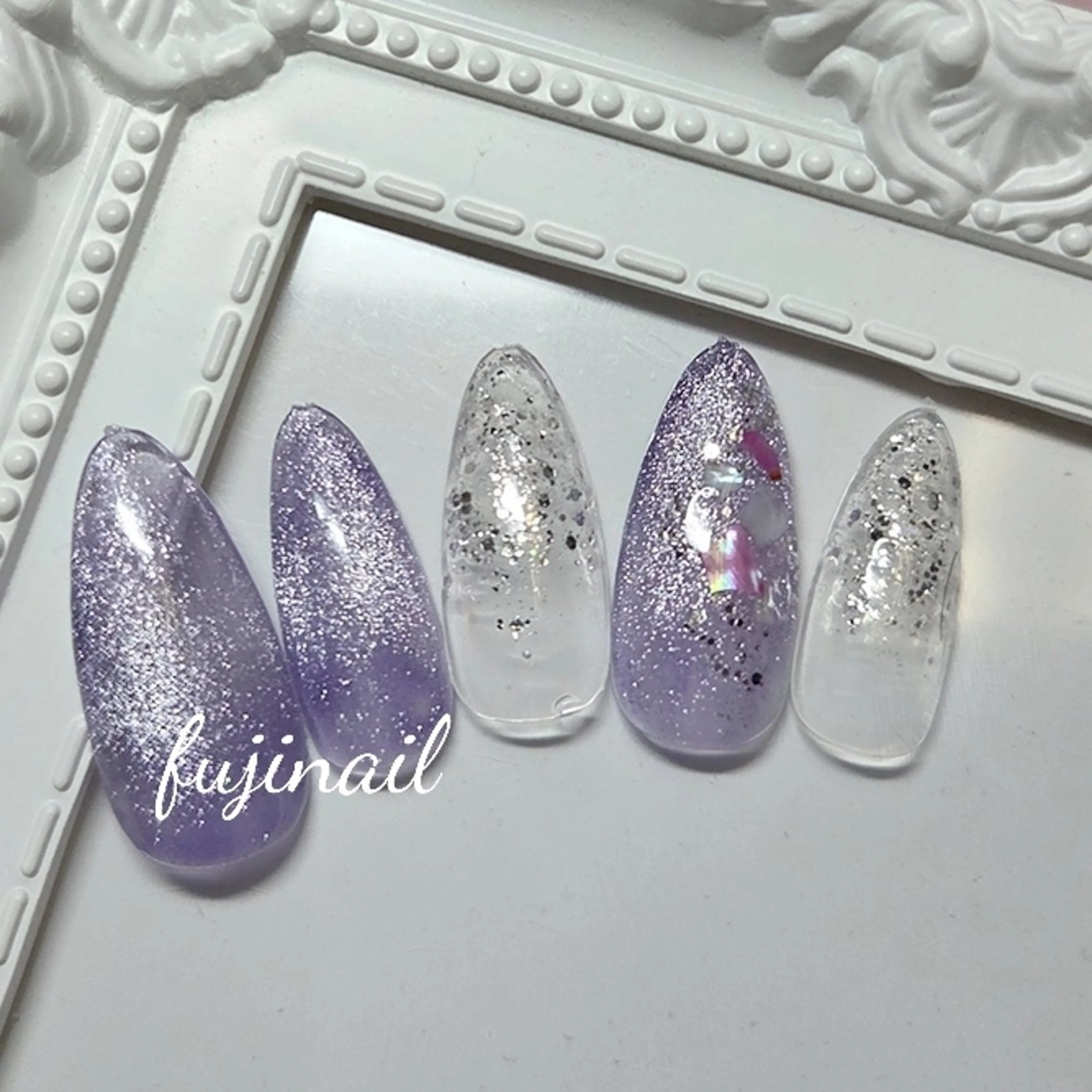 ネイル マグネットネイル fujinail(バーバーフジノ)所属・藤野 智美のネイルデザイン