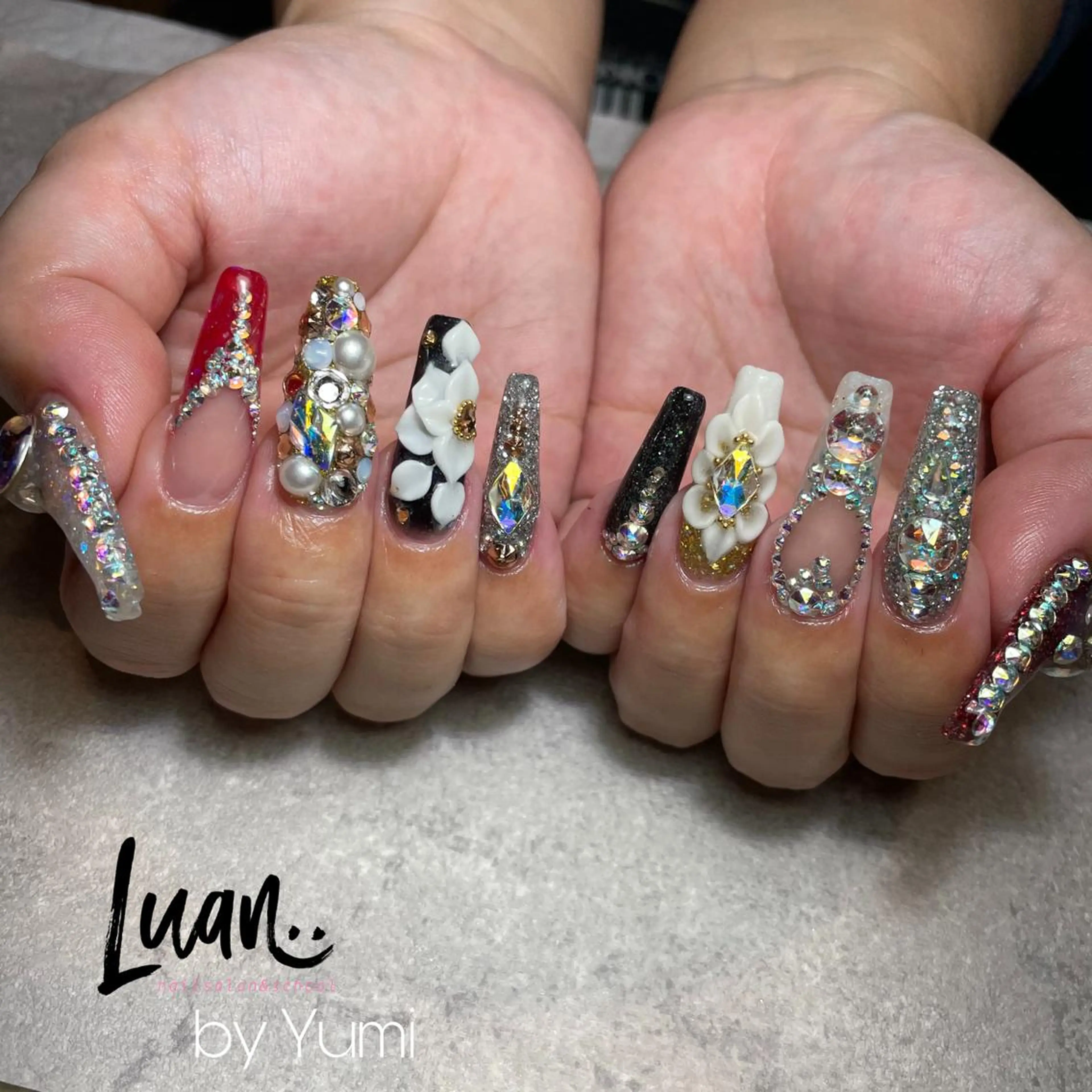 ネイル nailsalon＆school  Luan所属・Luan Mioのネイルデザイン