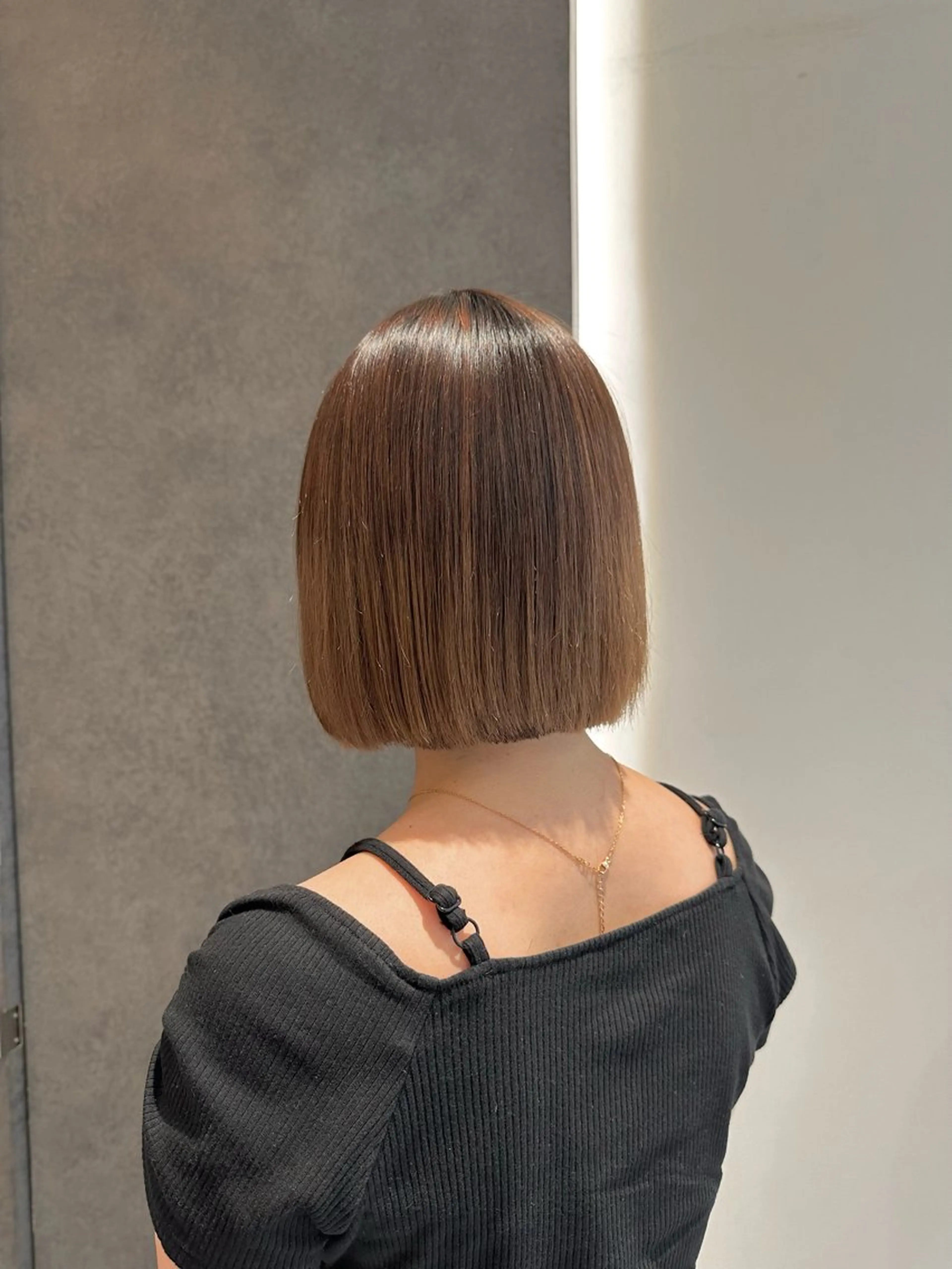 ショート 巻ける縮毛矯正/艶 カラーchika🩵のヘアスタイル