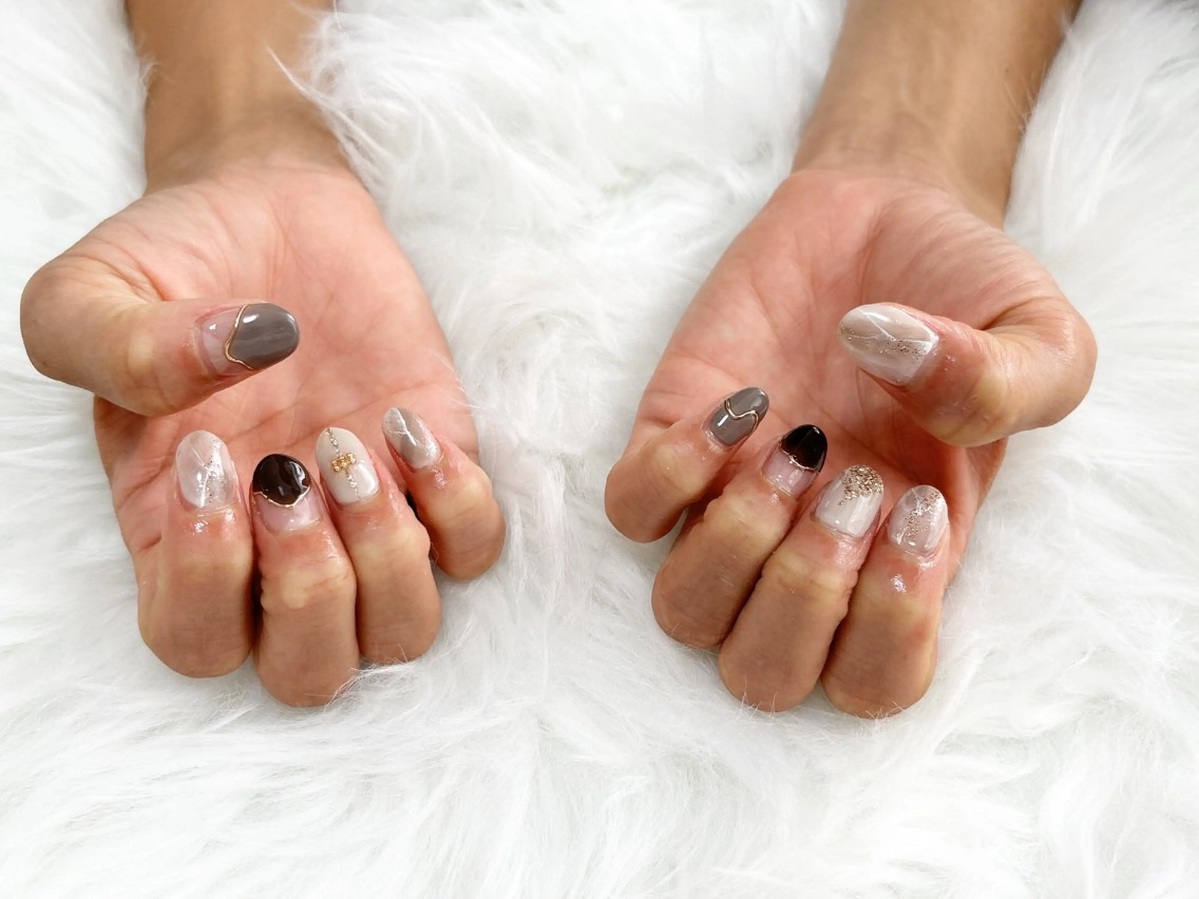 ネイル 愛川町 あんすりうむのネイルデザイン