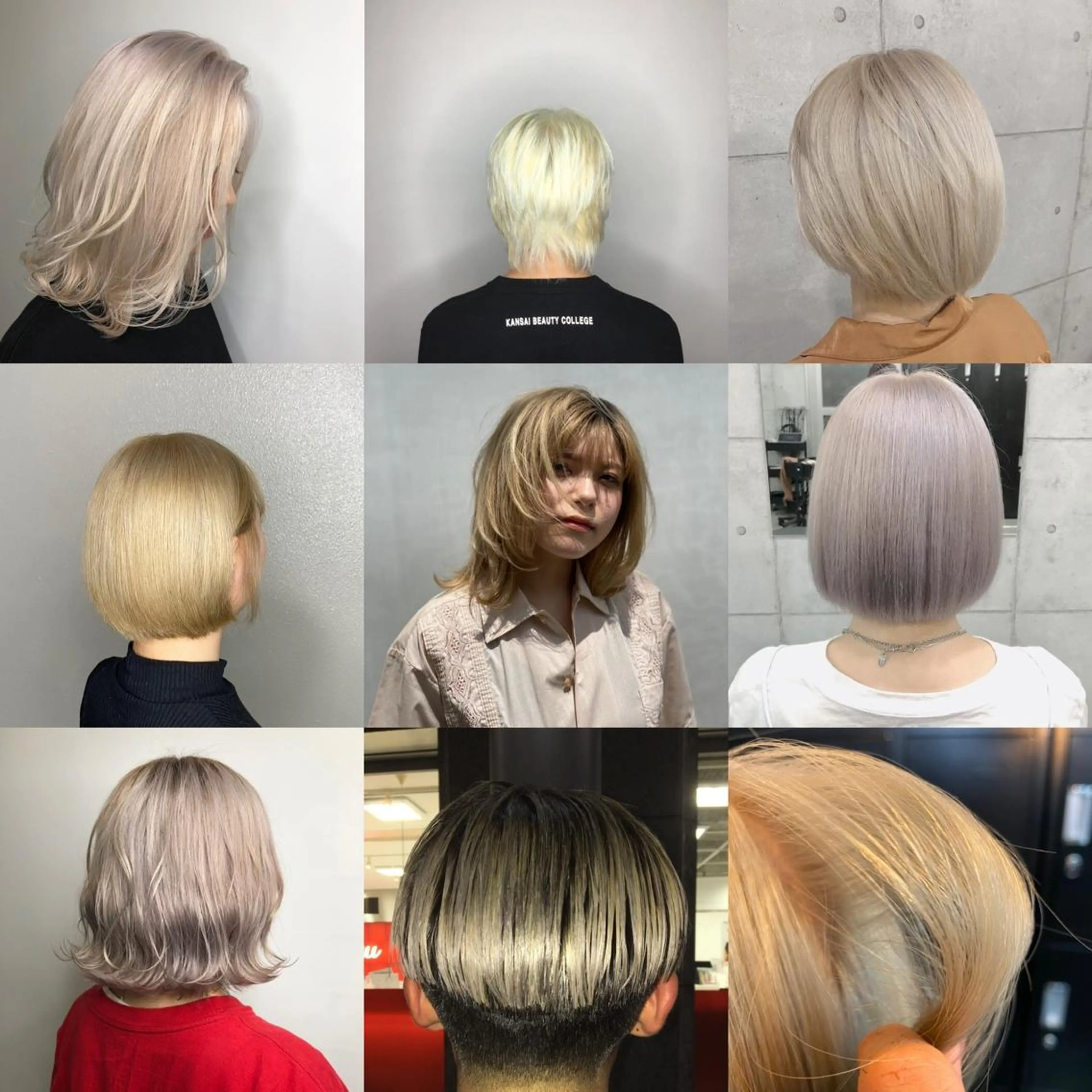 ショート カラー パーマ ヘアアレンジ メンズ キッズ ネイル マツエク・マツパ Hair & make Lamp所属・梅田のブリーチ特化 美容師KAI🥰のヘアスタイル
