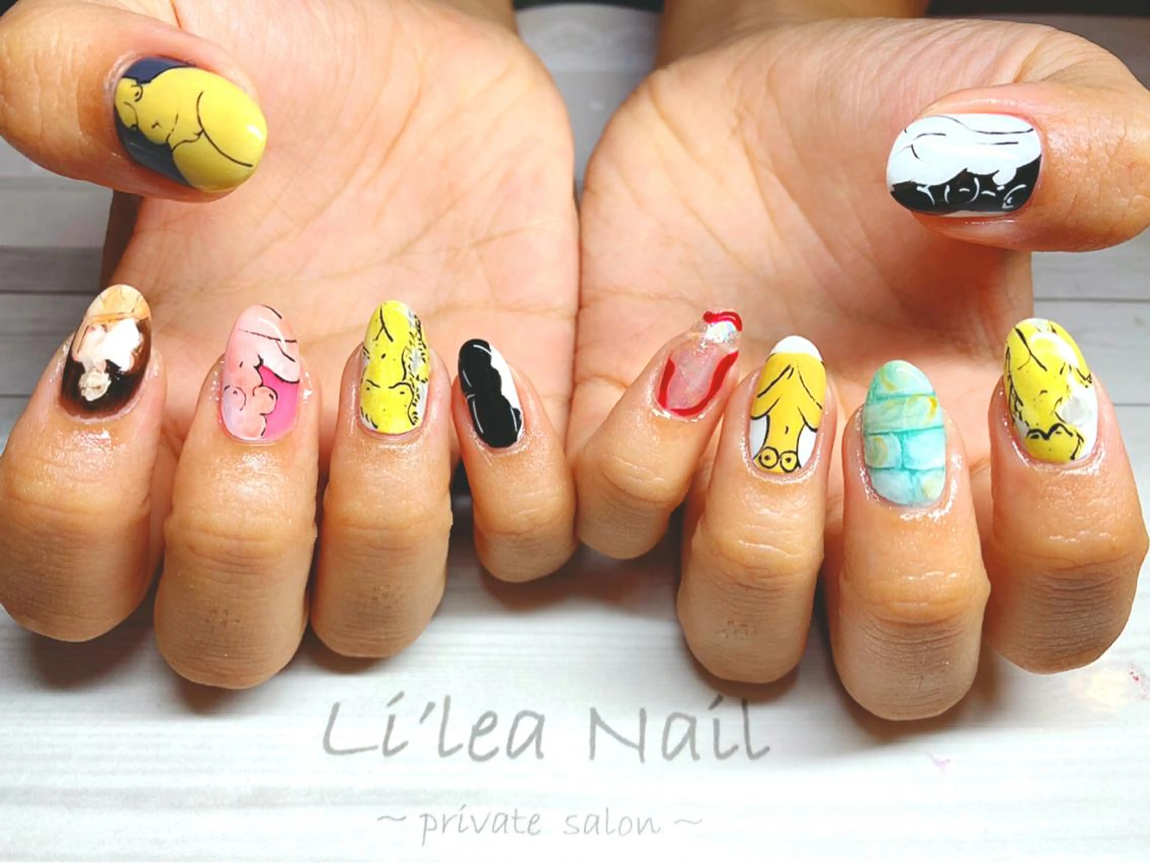 ネイル Li'leaNail AINAのネイルデザイン