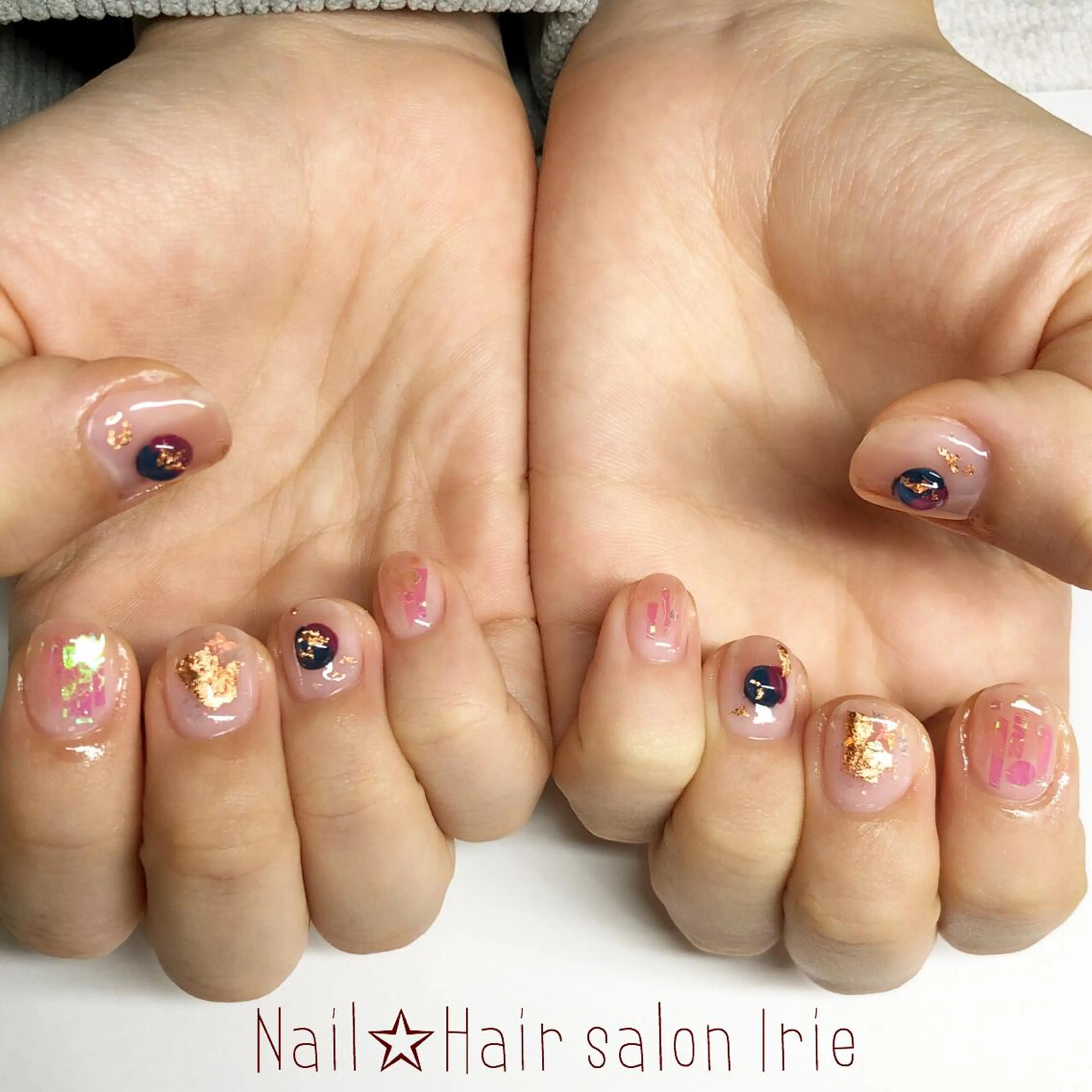 ネイル Hair salon Irie所属・與儀 知佳のネイルデザイン