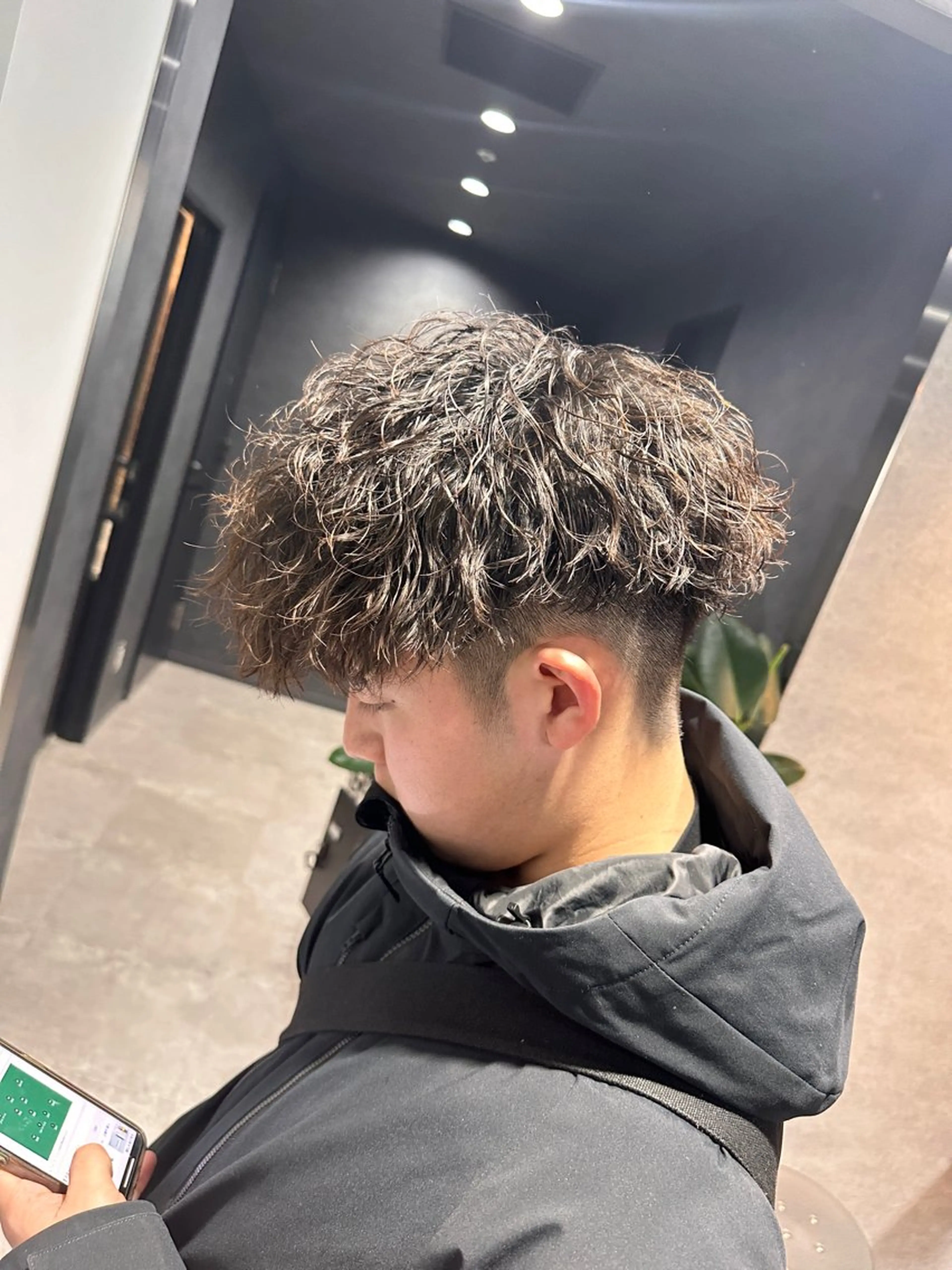 ショート パーマ メンズ 【メンズサロン】 BLUCK 横浜のヘアスタイル