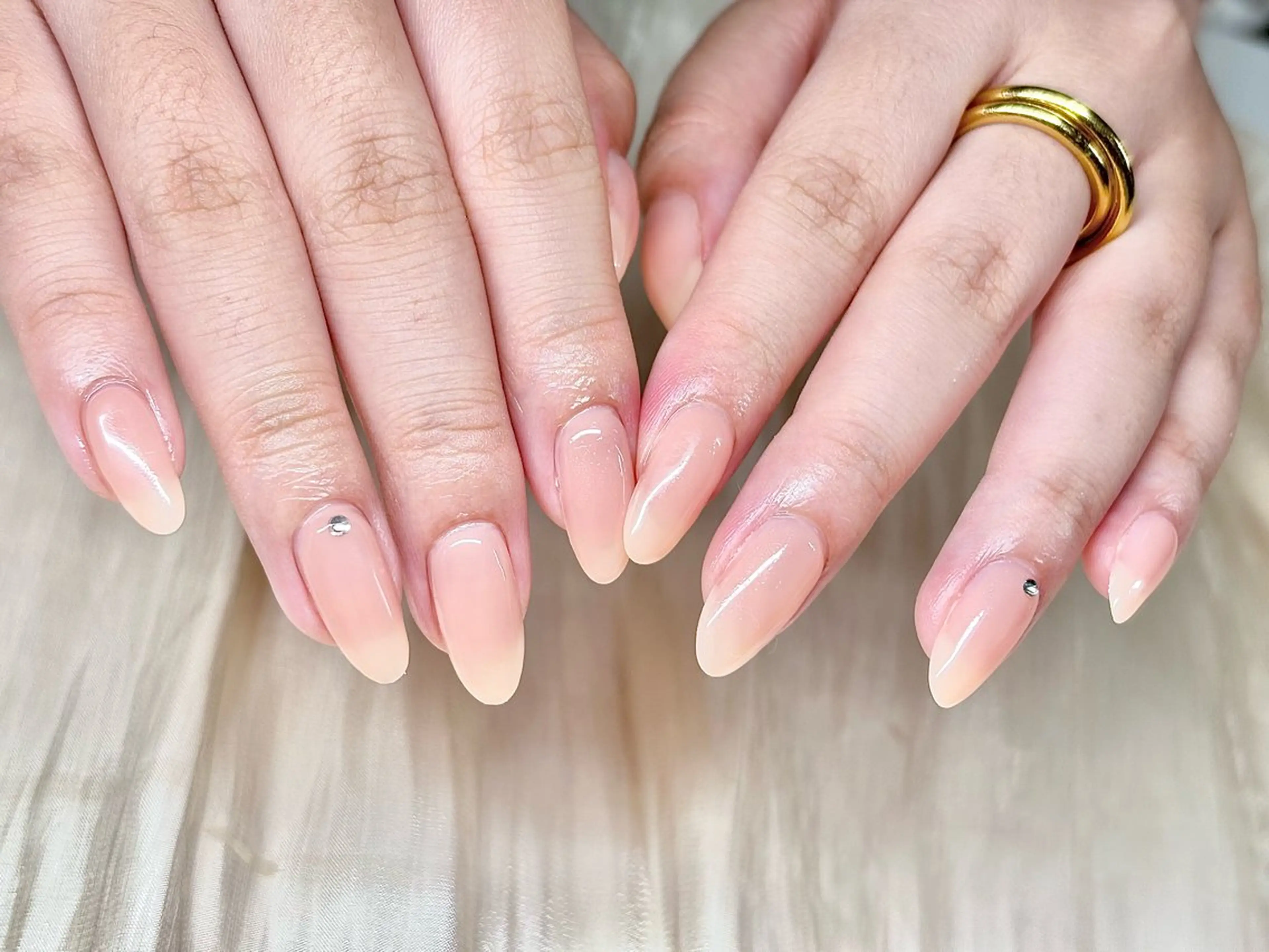 ネイル ワンカラーネイル N.KIRARI hanaのネイルデザイン