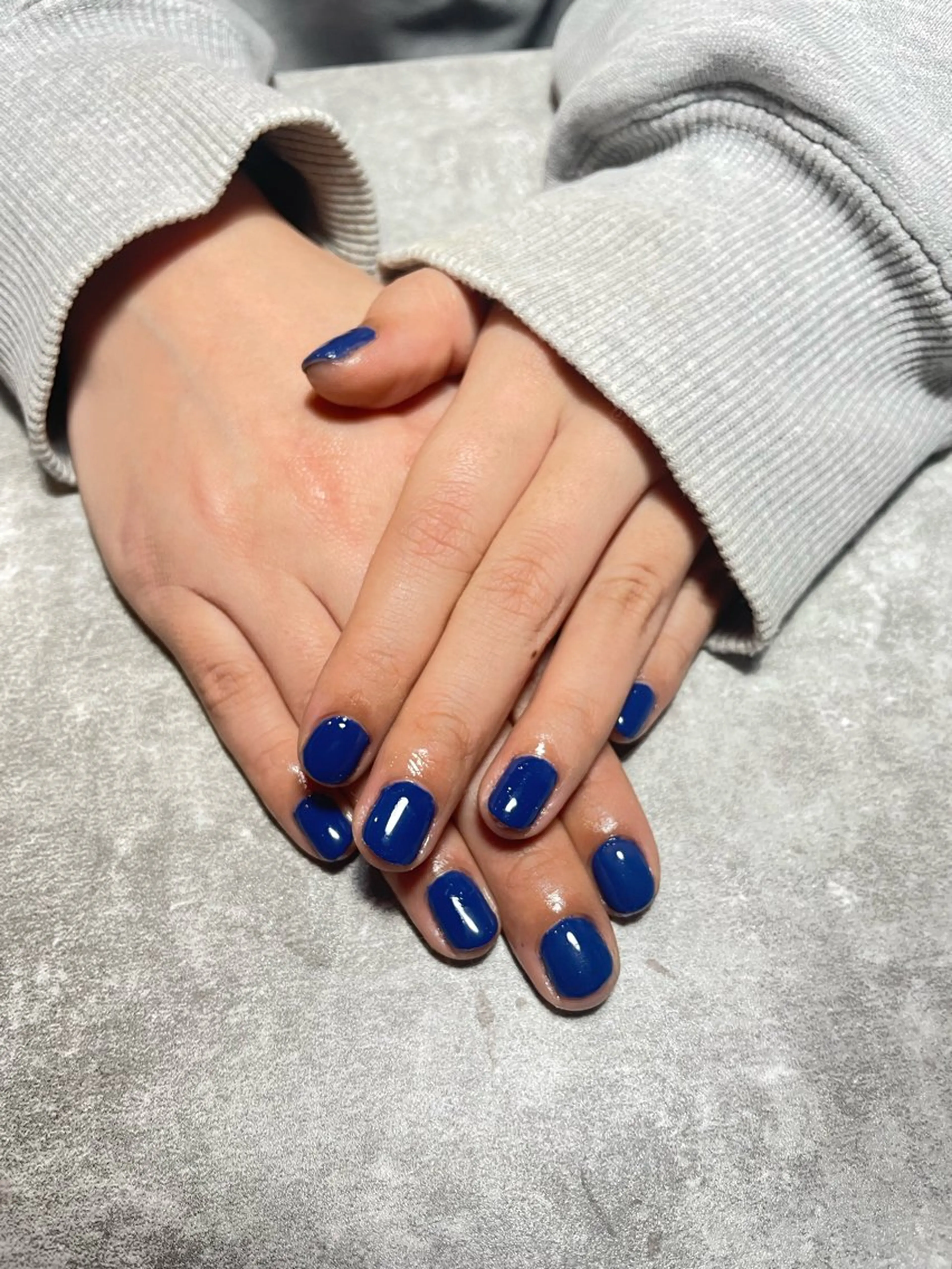 ネイル ワンカラーネイル ショートネイル Toyale元町 TAKANOのネイルデザイン