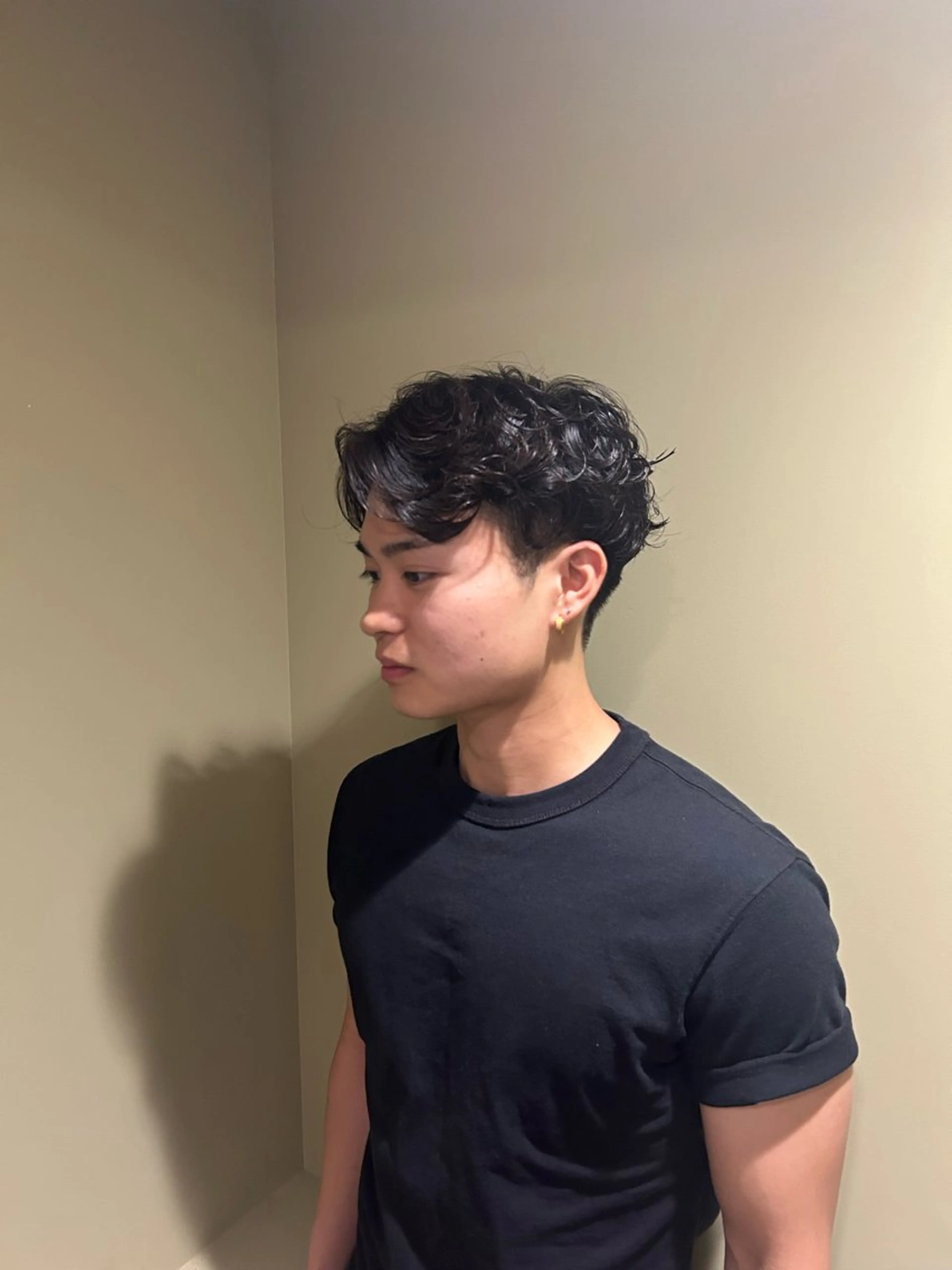 🪩カット＋パーマ🪩《メンズ限定!!》／清潔感と動きをプラスする好印象スタイル🔥の写真