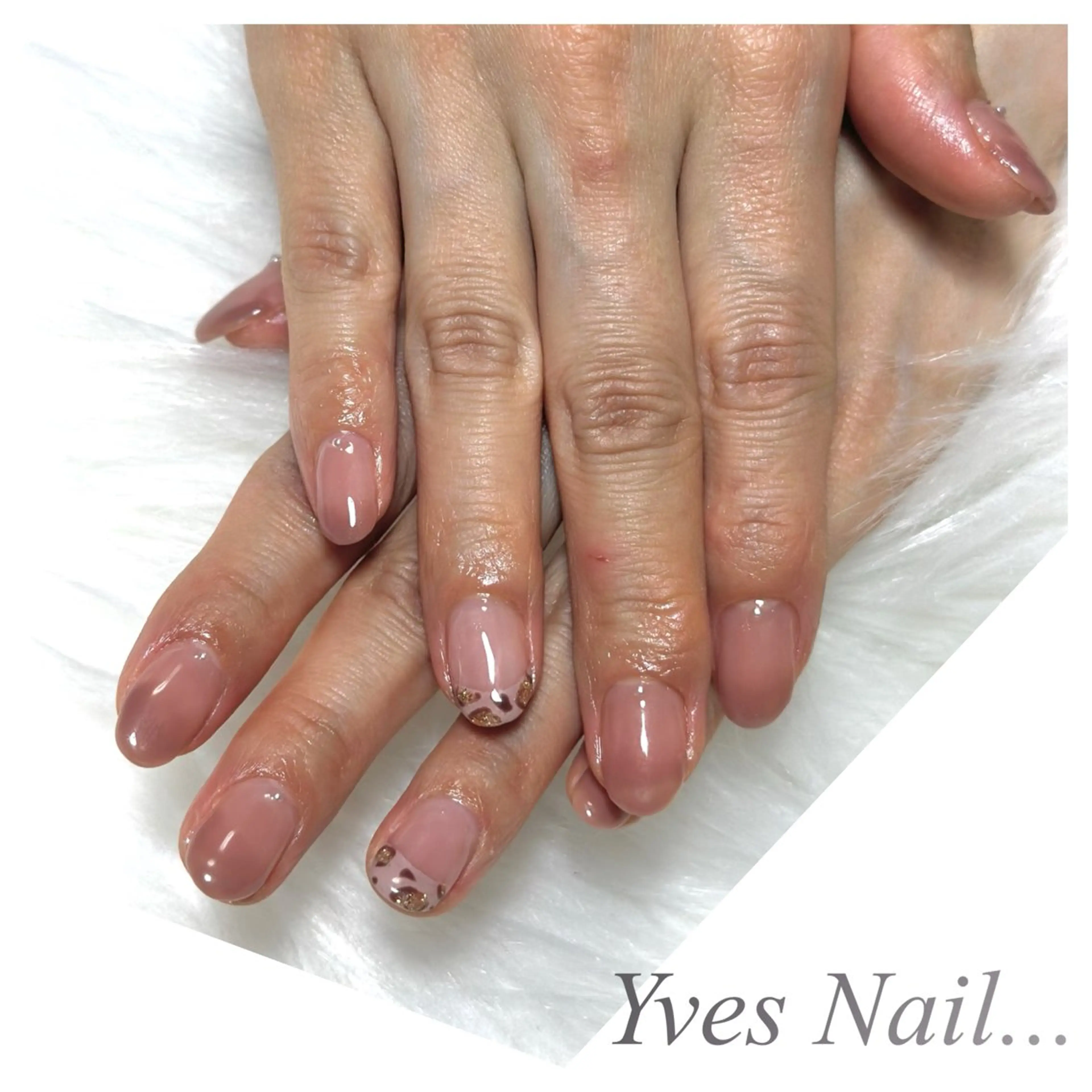 ネイル フレンチネイル グラデーション シンプルネイル ハンドネイル kanno yのネイルデザイン