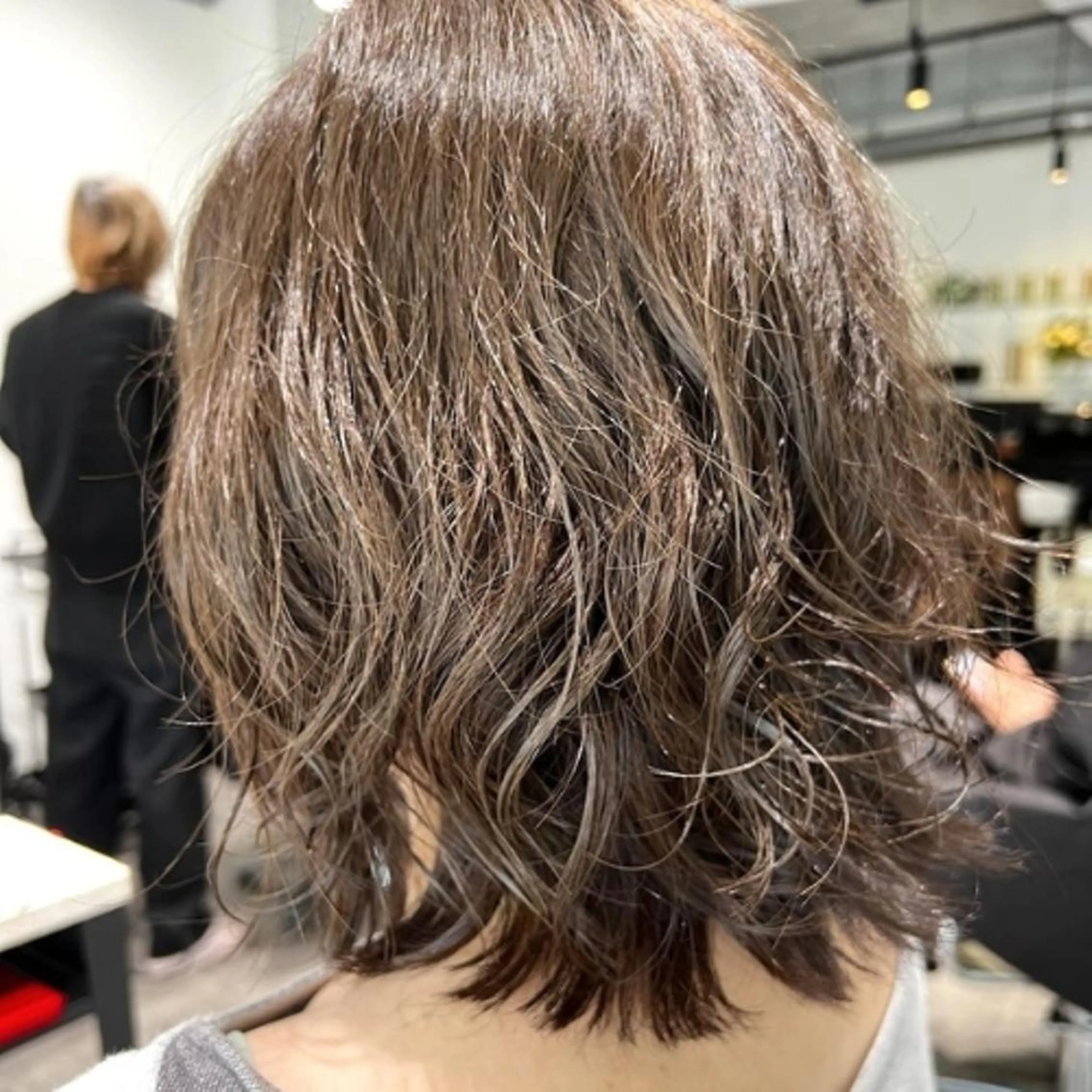 パーマ ミディアム ヘアケアサロン MAIN[メイン]のヘアスタイル