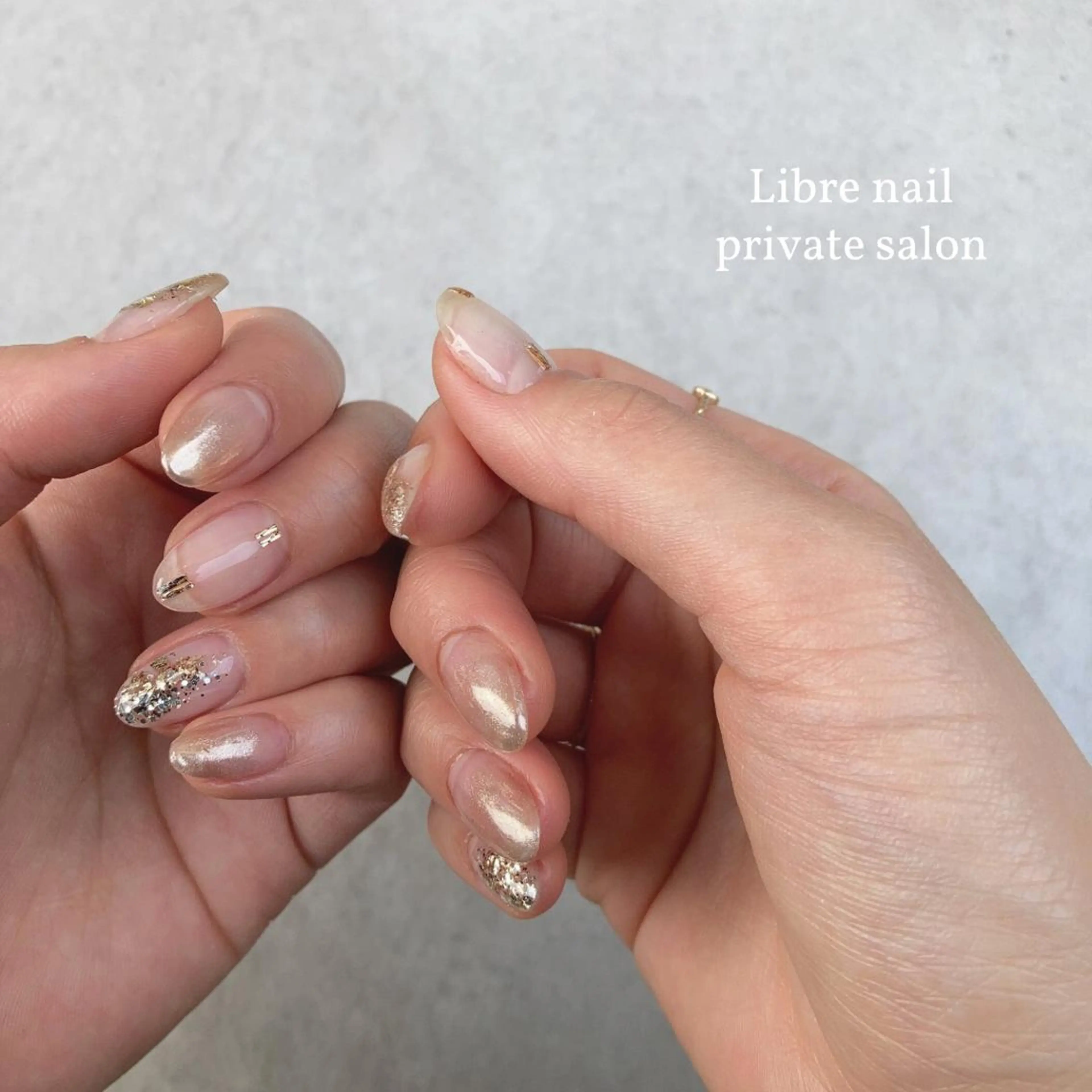 ネイル ニュアンスネイル 【Libre】 -ﾘﾌﾞﾚﾈｲﾙ-のネイルデザイン