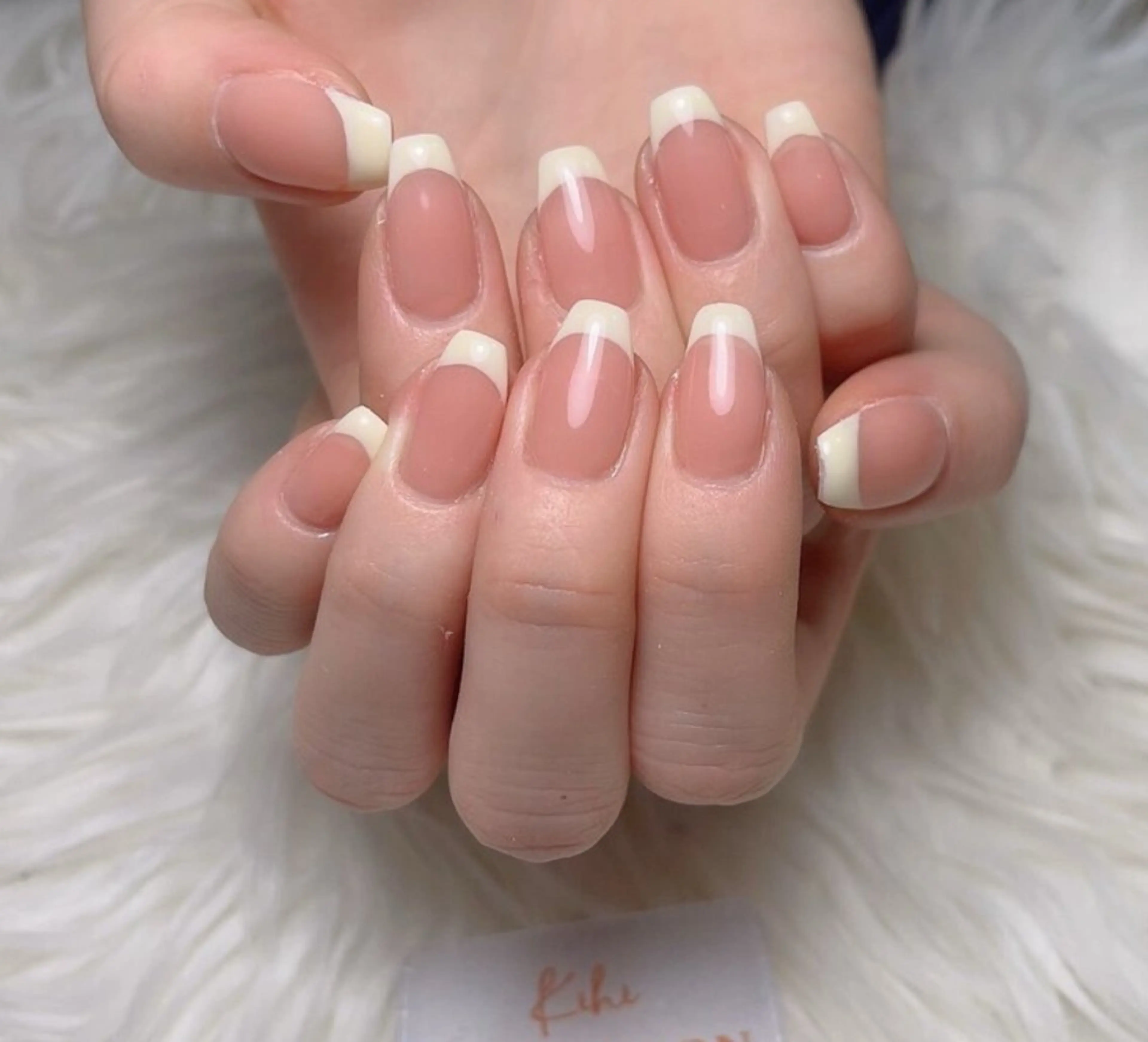 ネイル アートネイル フレンチネイル ジェルネイル グラデーション 韓国ネイル 村中 ハナのネイルデザイン