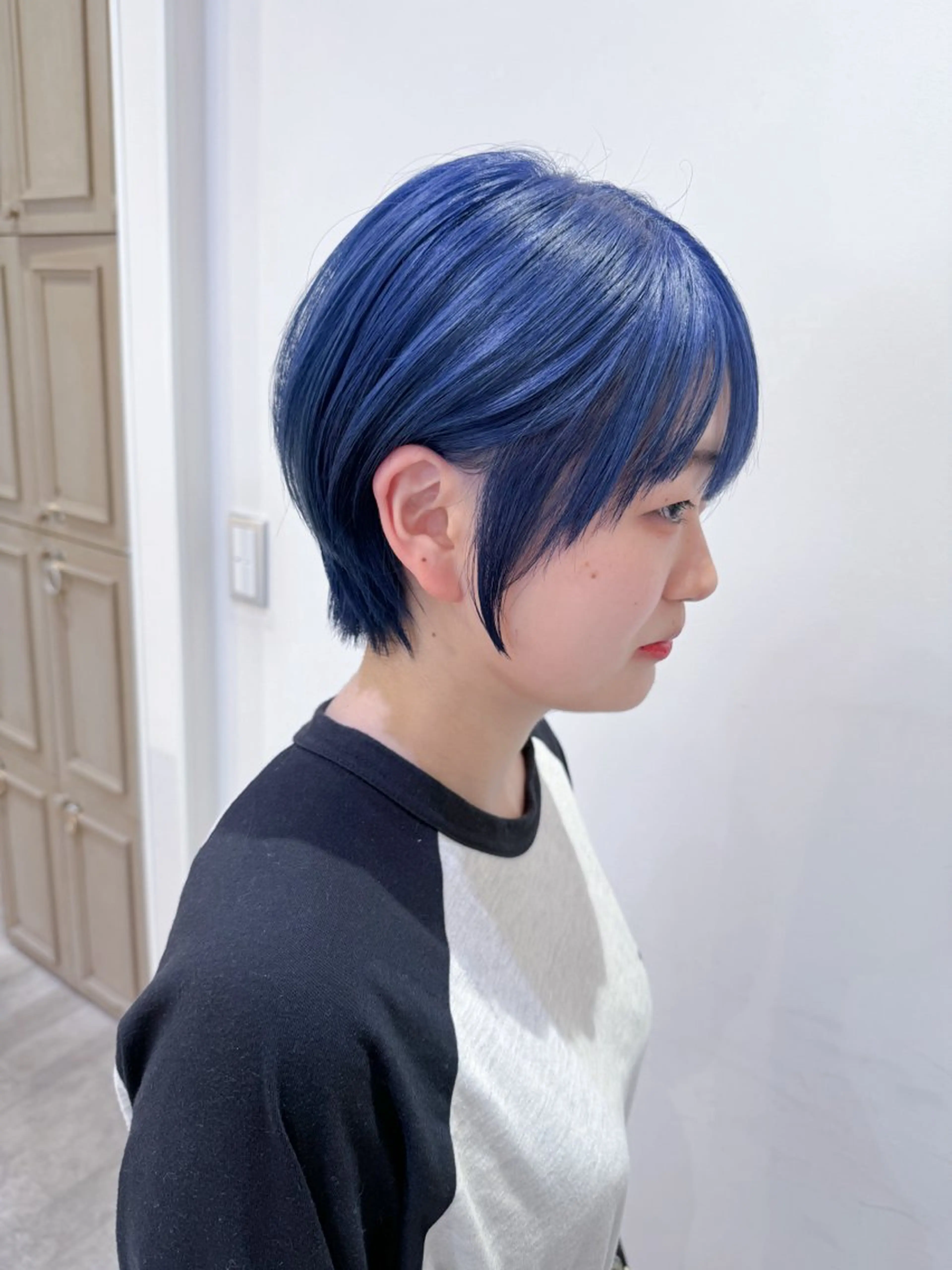 ショート ショートヘア ヘアカラー トリートメント 横浜🍒ルーツカラー エクステ／RIEのヘアスタイル