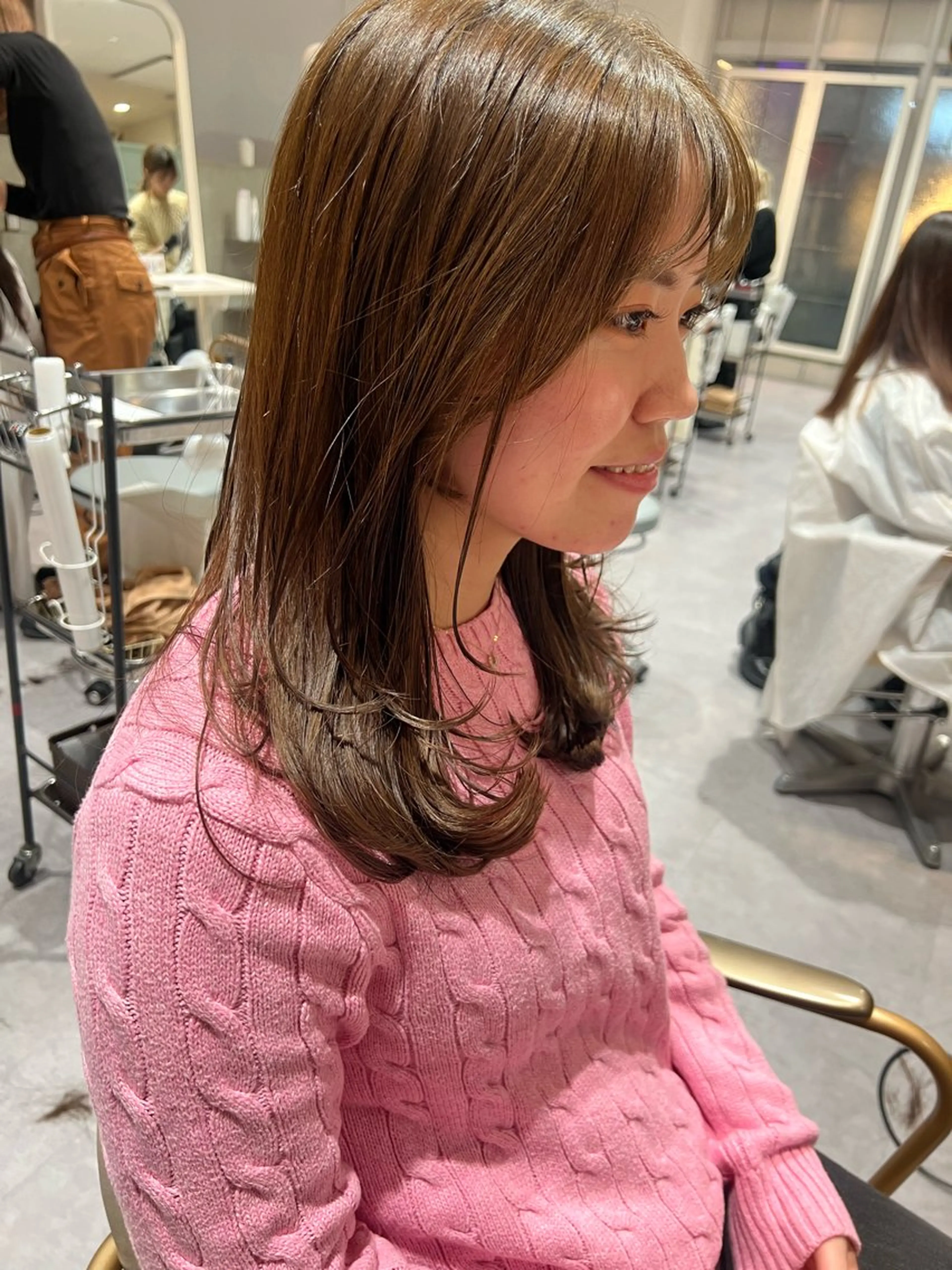 セミロング カラー ボブ指名No.1/ ボブパーマ/ユキのヘアスタイル