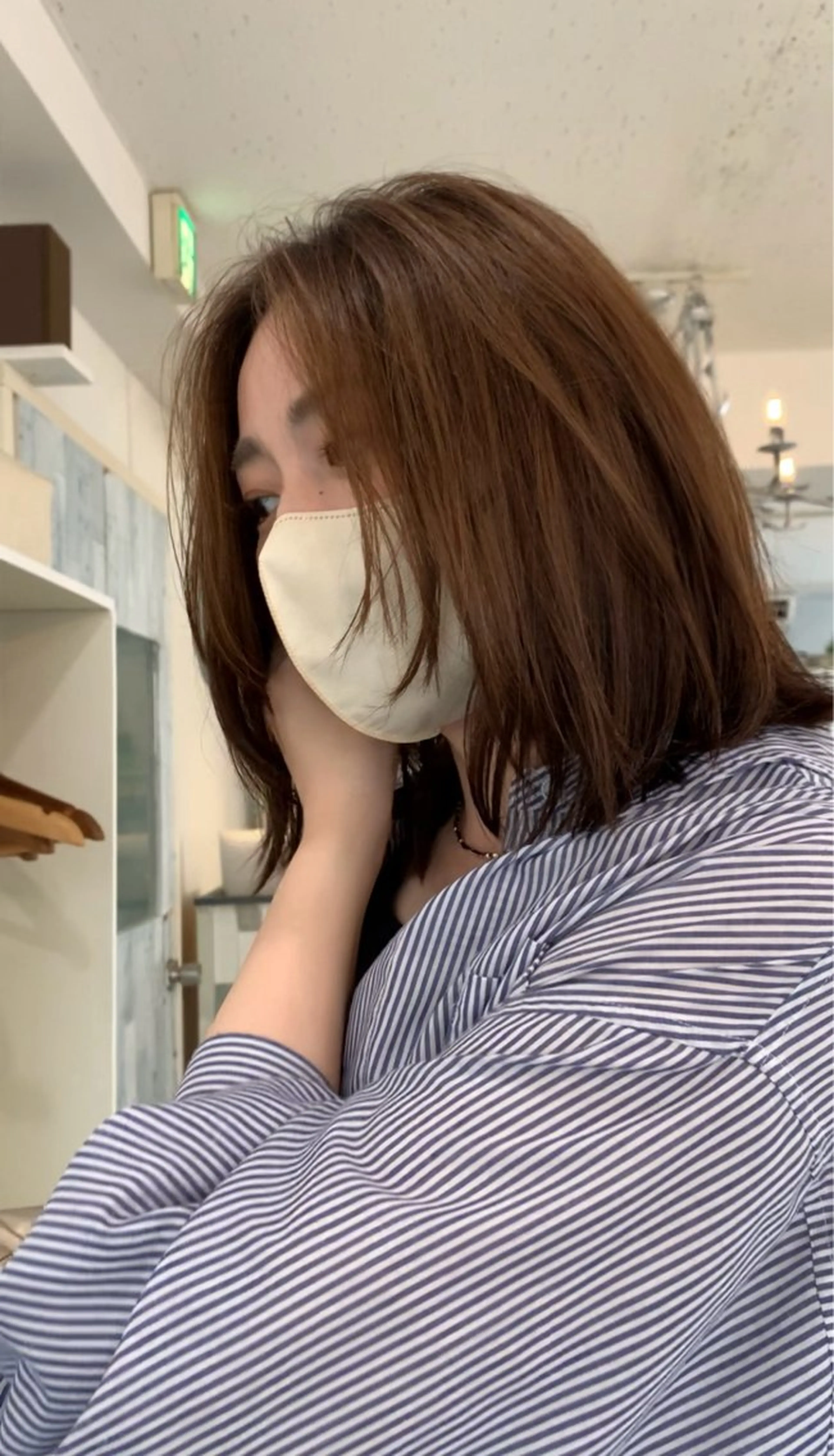 ミディアム パウダーテラ所属・槇 あかねのヘアスタイル