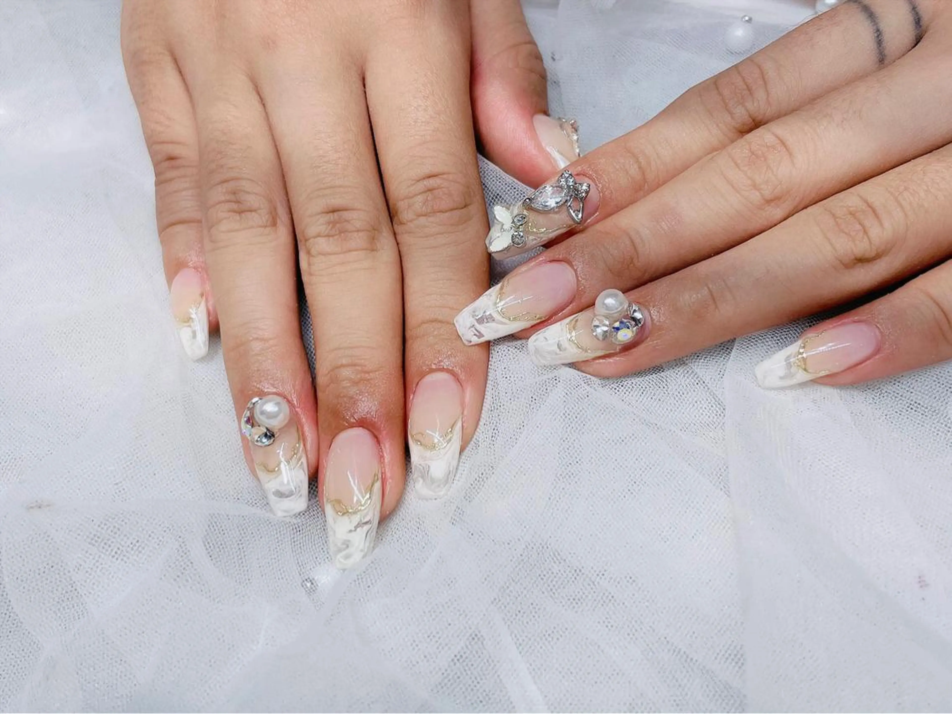 ネイル 長さだし専門店 M2　rikaのネイルデザイン