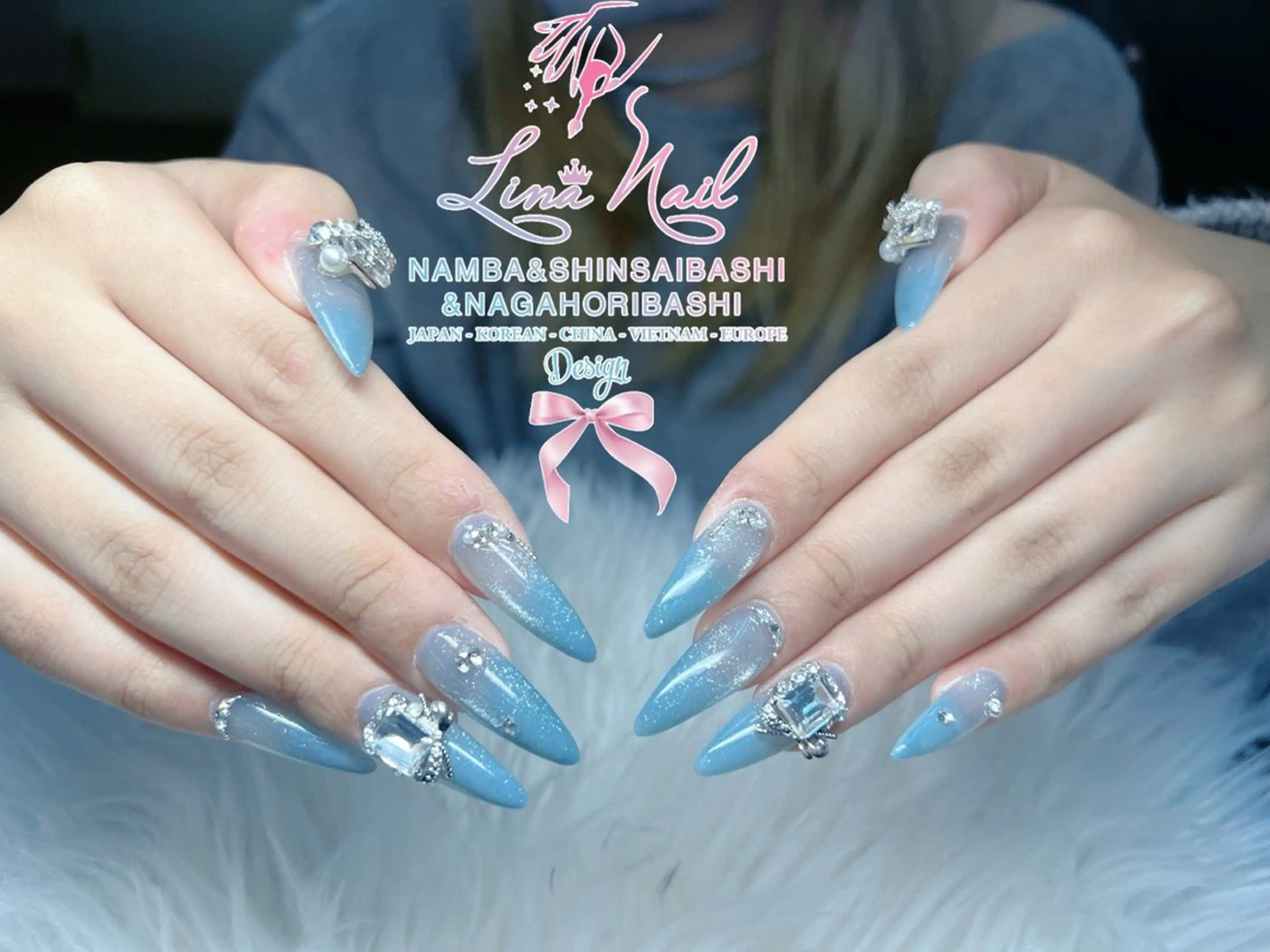 ネイル フットネイル ジェルネイル 持ち込み ネイルチップ ハンドネイル リナネイル 長堀橋店／東心斎橋店のネイルデザイン