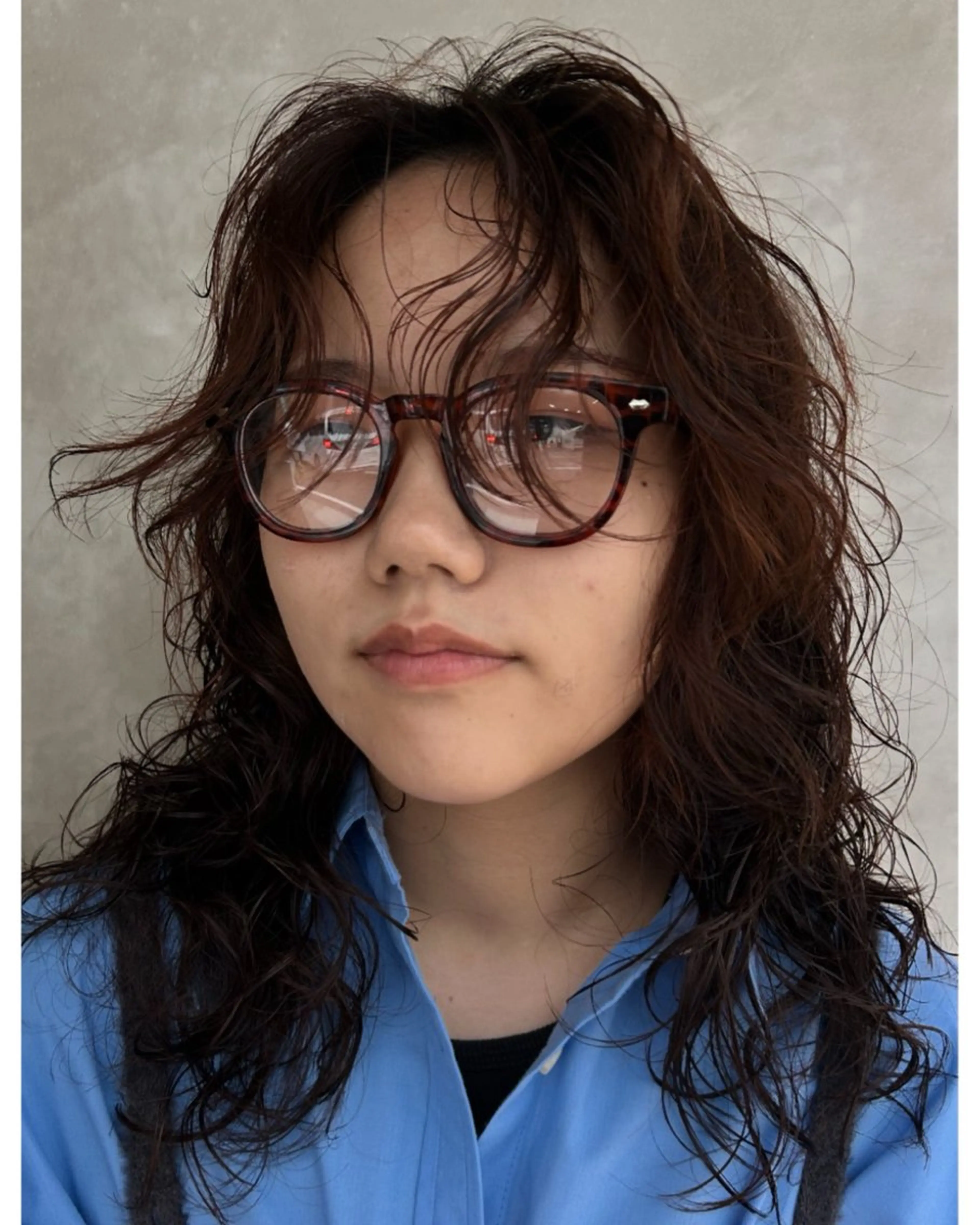 《minimo限定 》前髪カット＋ケアパーマの写真