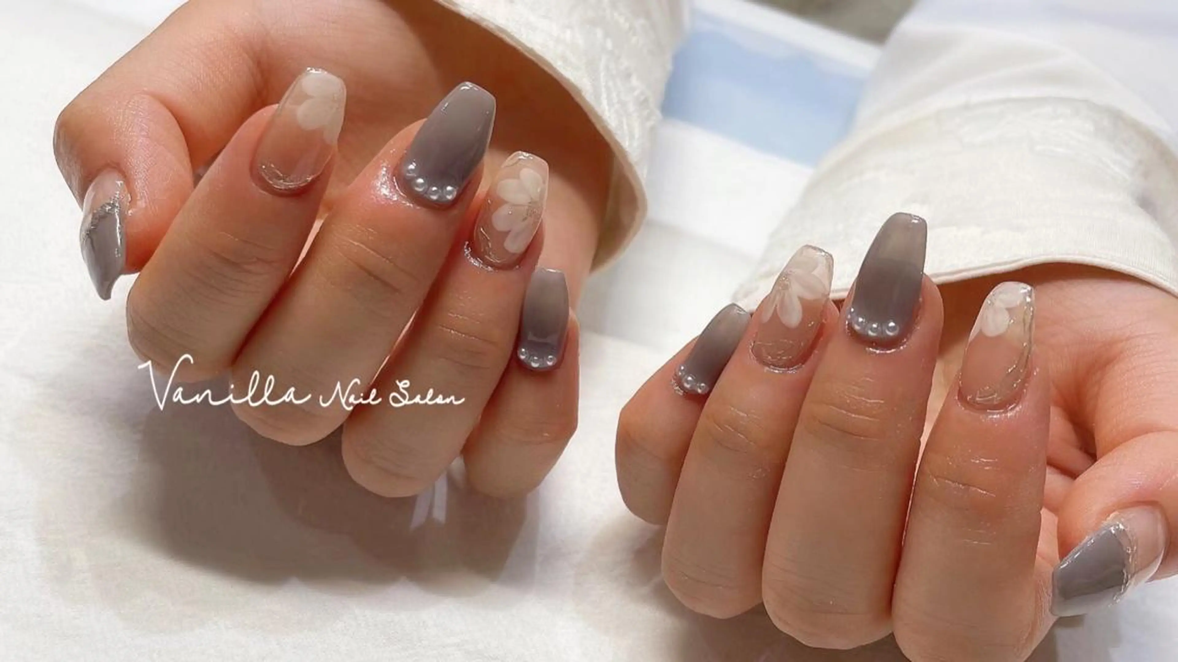 ネイル ハンドネイル Vanilla ネイルサロン　西川口のネイルデザイン