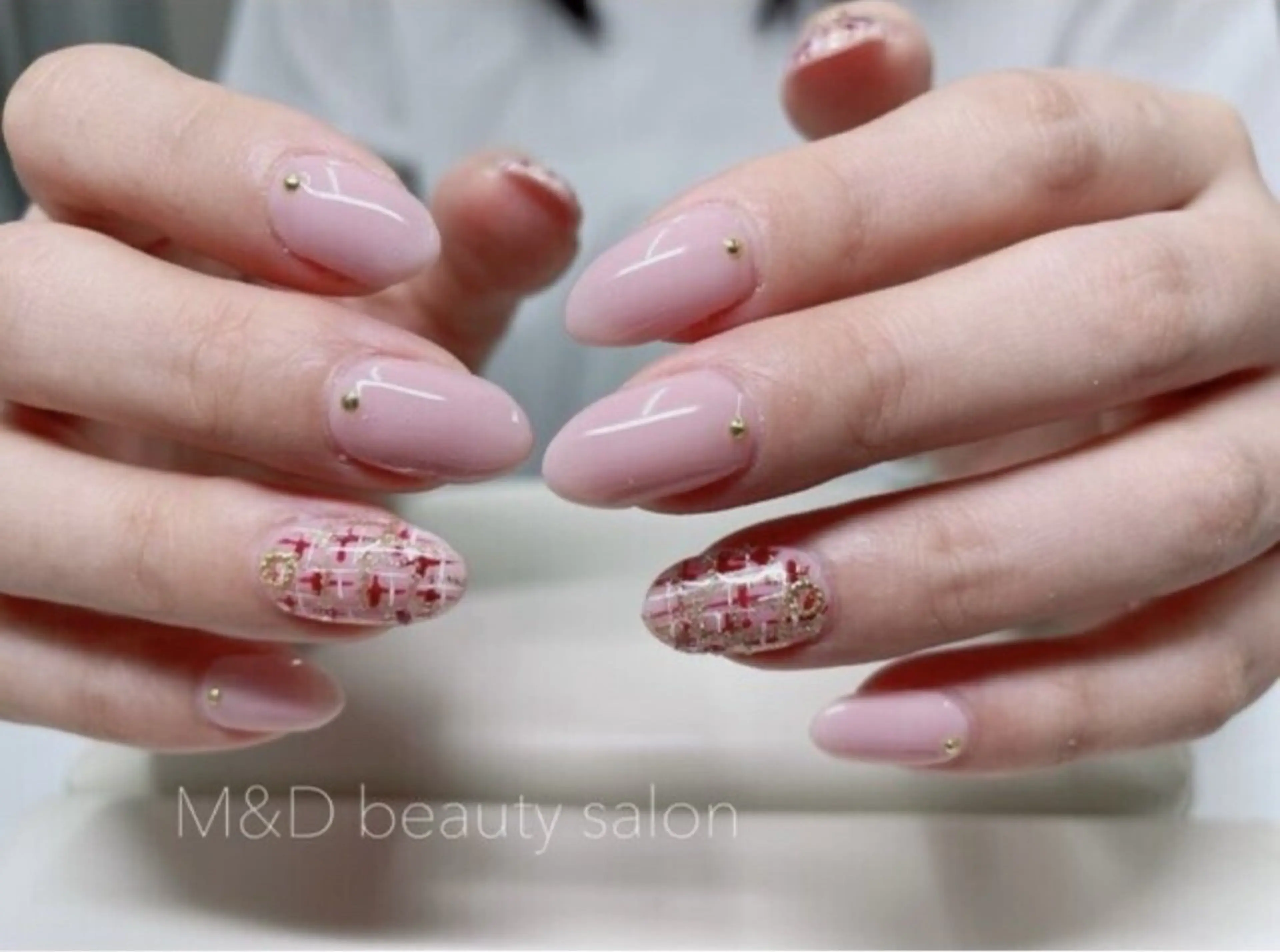 ネイル M&D Beauty Salon 銀座店所属・M&D銀座 AYAのネイルデザイン