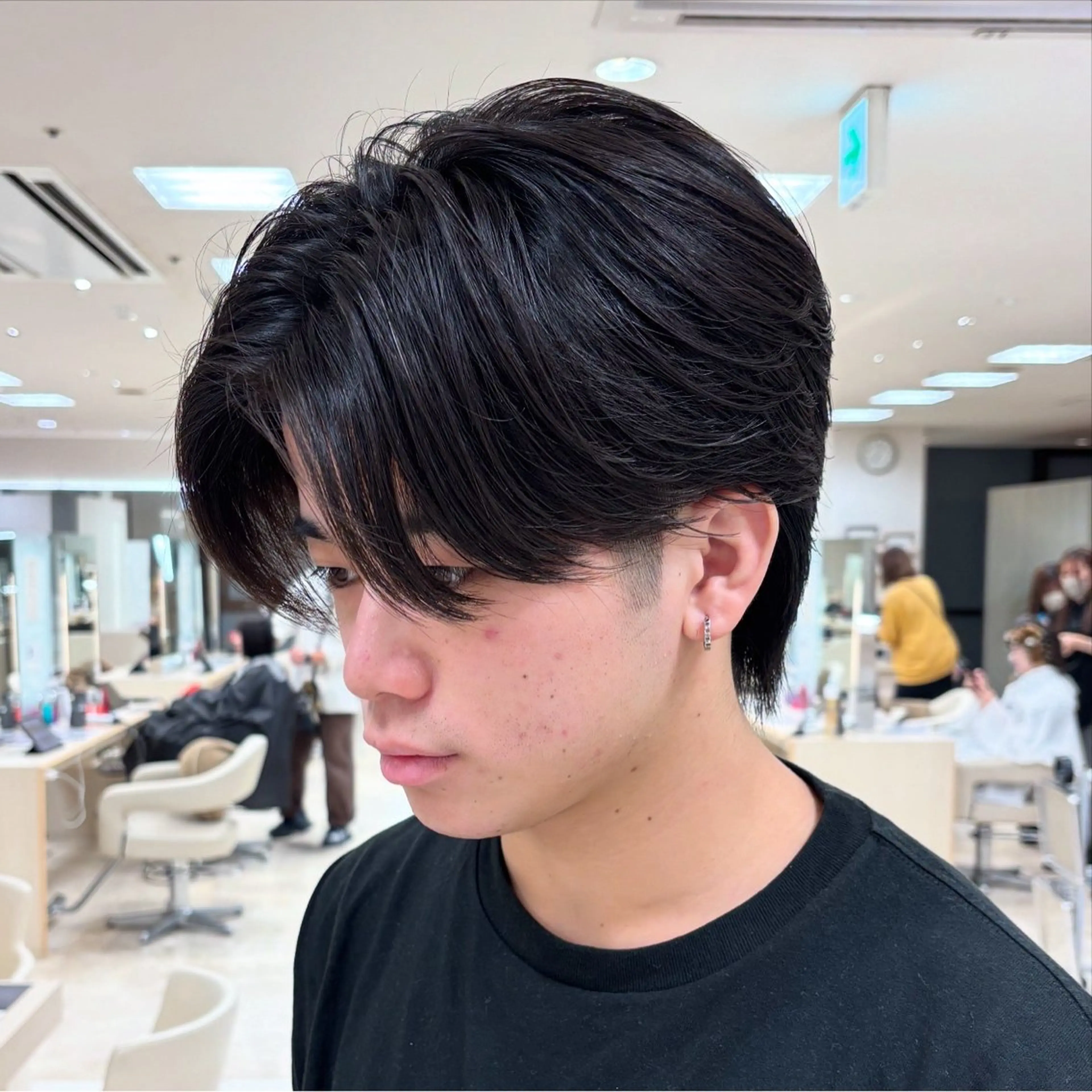 パーマ メンズ カット パーマ トリートメント 湘南/メンズパーマ/ ハイライト/ユチカのヘアスタイル