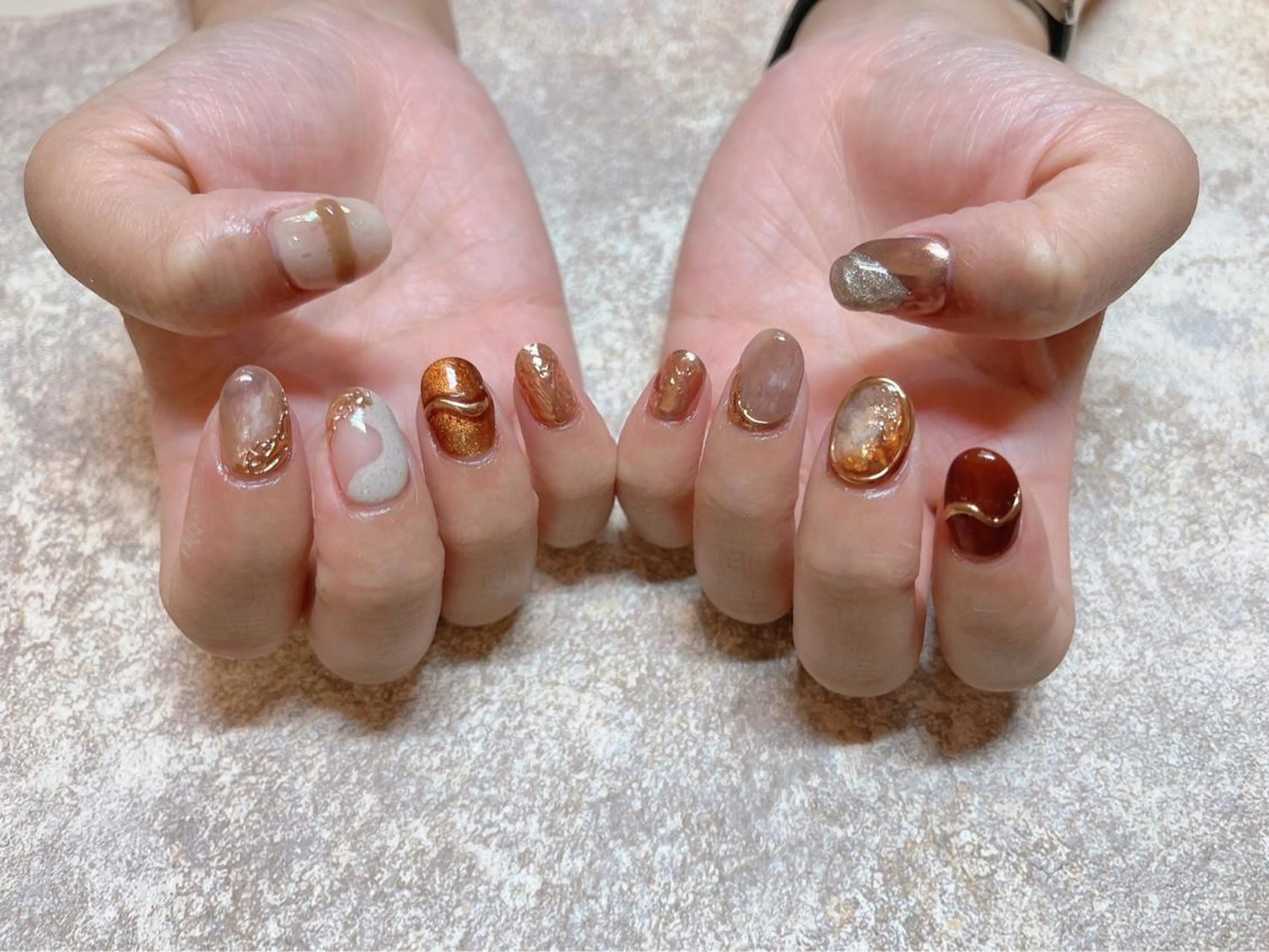 ネイル ハンドネイル LOVE NAIL 💕Sonoのネイルデザイン