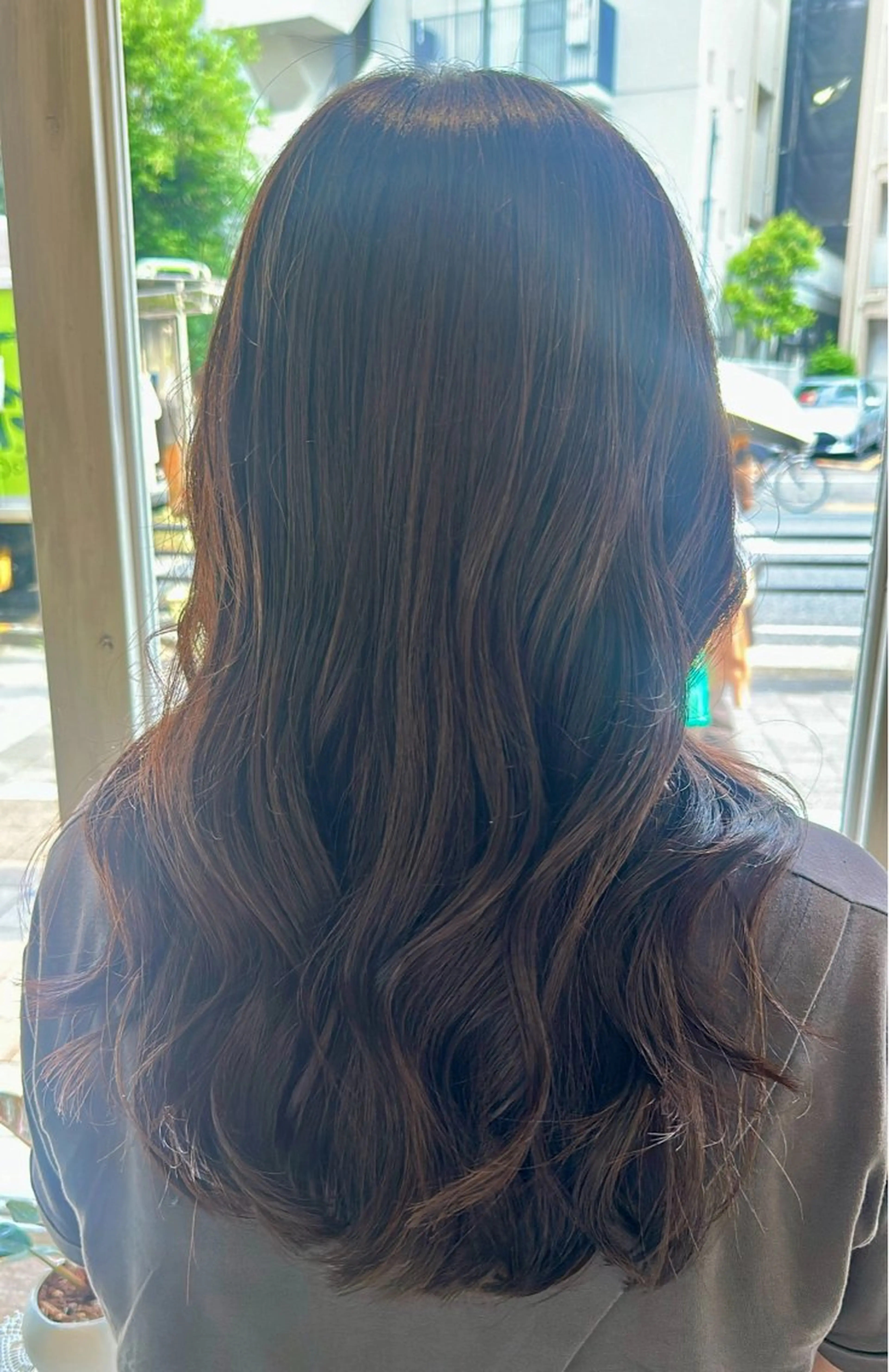 ロング トリートメント カット ヘアカラー トリートメント 池袋𓏲𓎨RINA ・ReFa取扱店のヘアスタイル