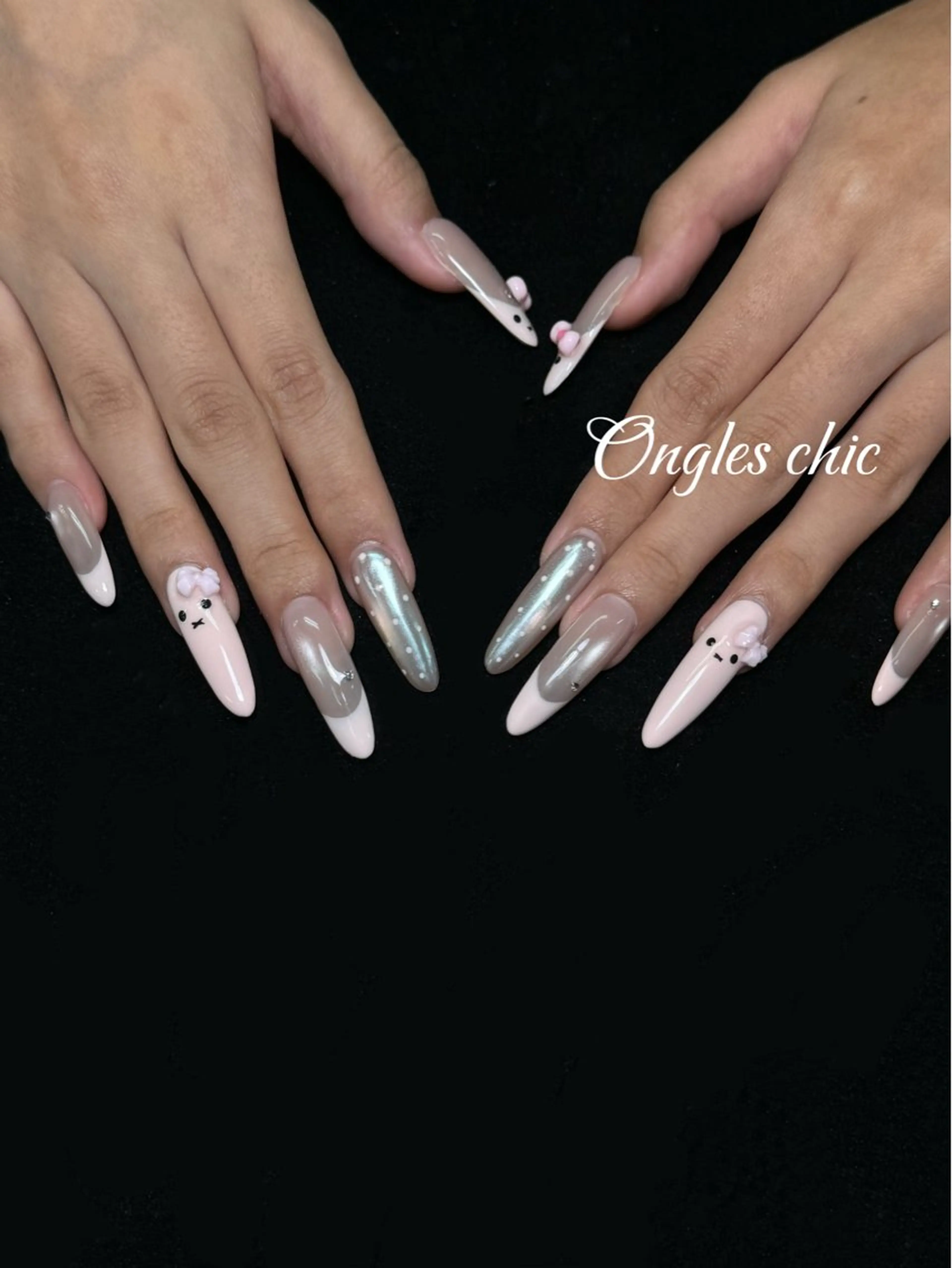 ネイル ハンドネイル ongles chicのネイルデザイン