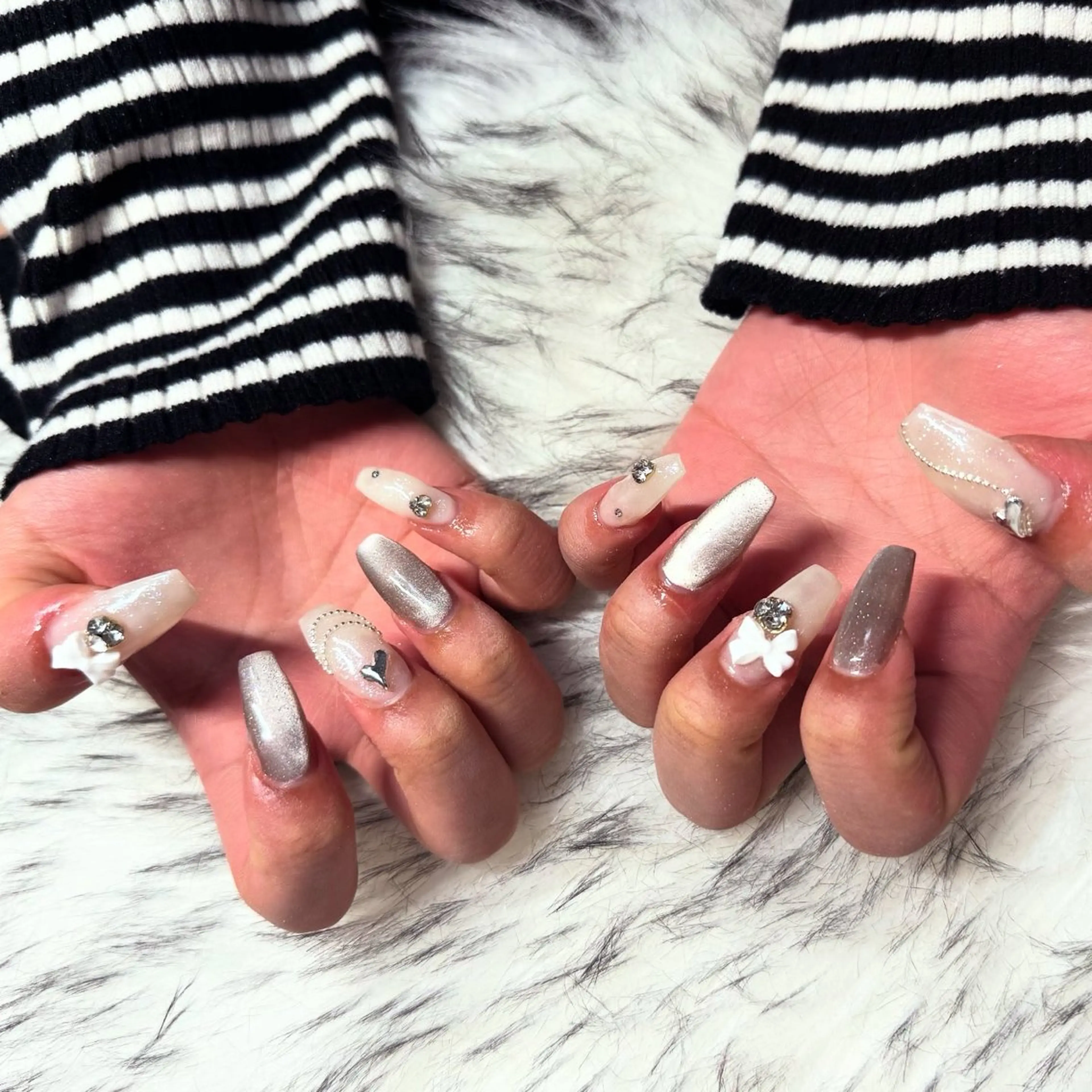 ロング ハンドネイル mao .のネイルデザイン