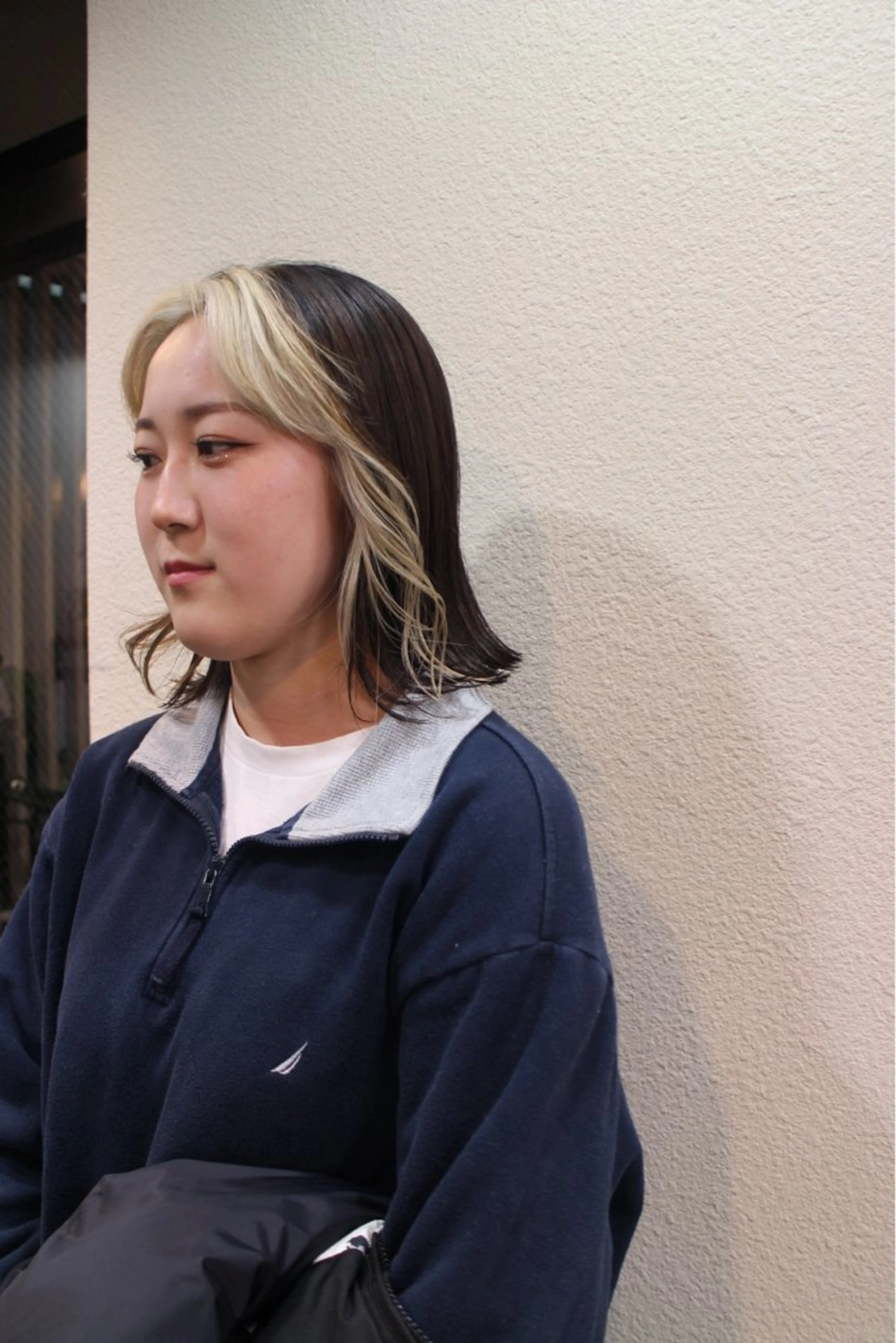 ミディアム カラー カーリーパーマ/ 透明ｶﾗｰ/MIKUのヘアスタイル