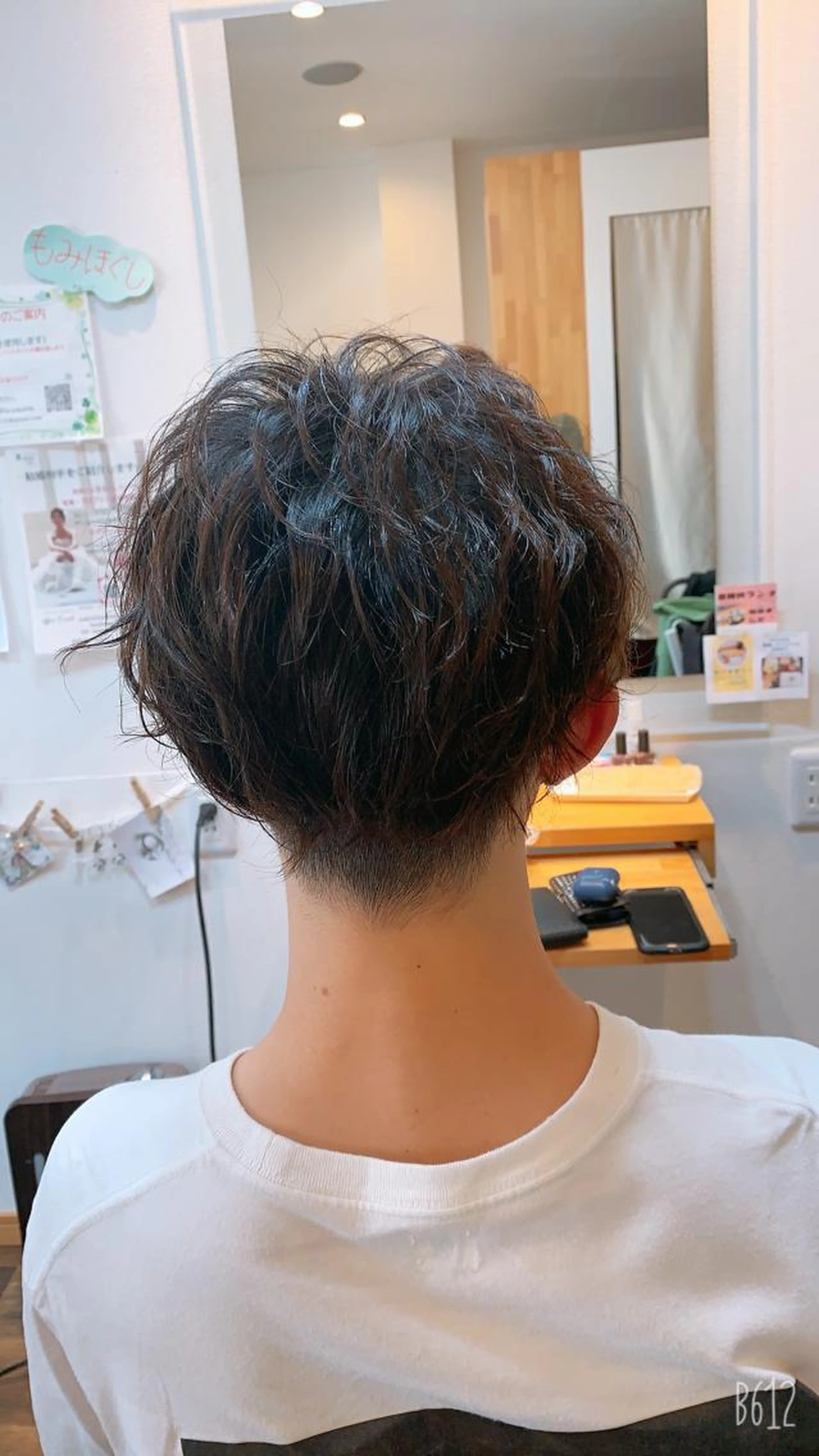 パーマ(ショート)＋カットの写真