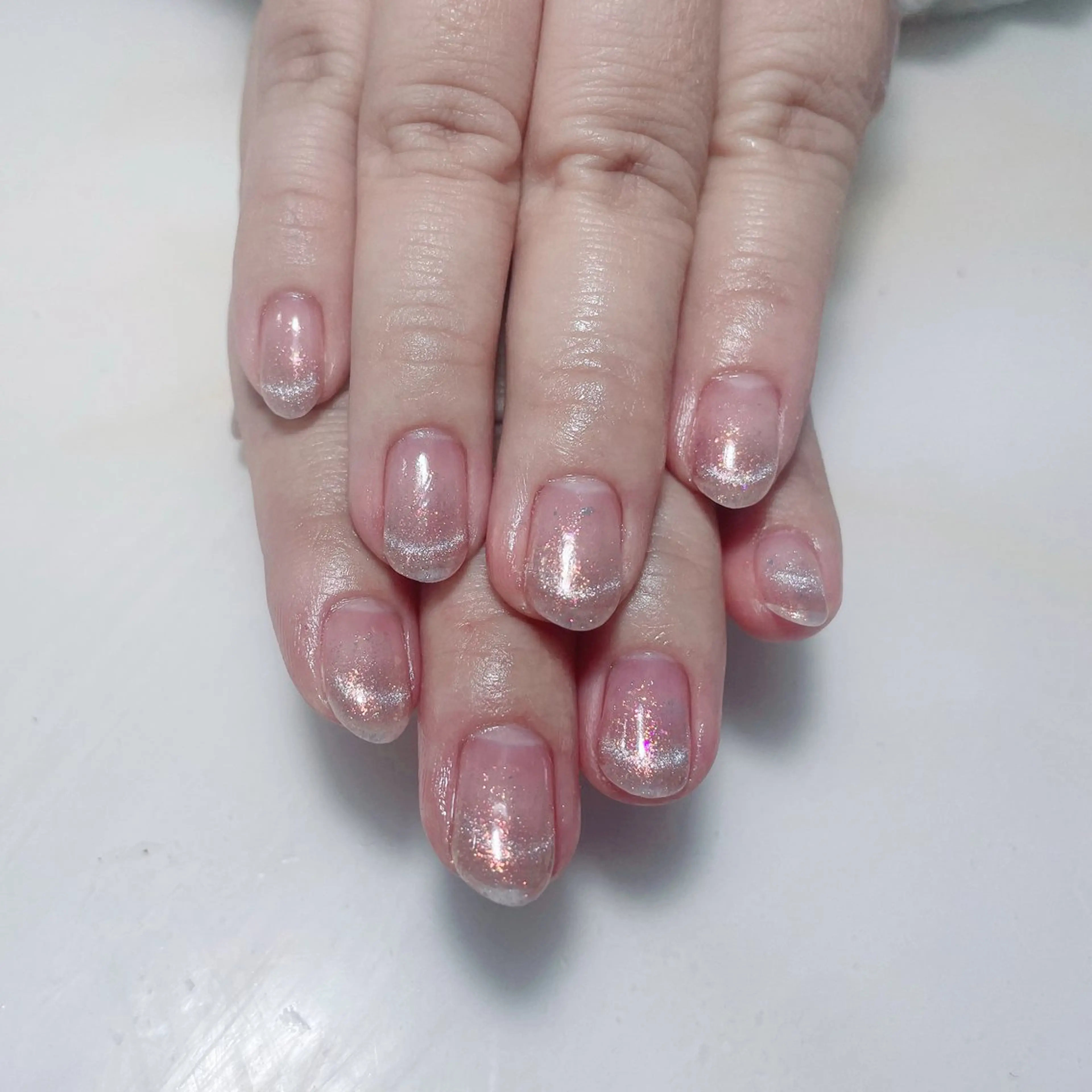 ネイル アートネイル フレンチネイル ジェルネイル グラデーション 韓国ネイル ハンドネイル 久保田 マリコのネイルデザイン